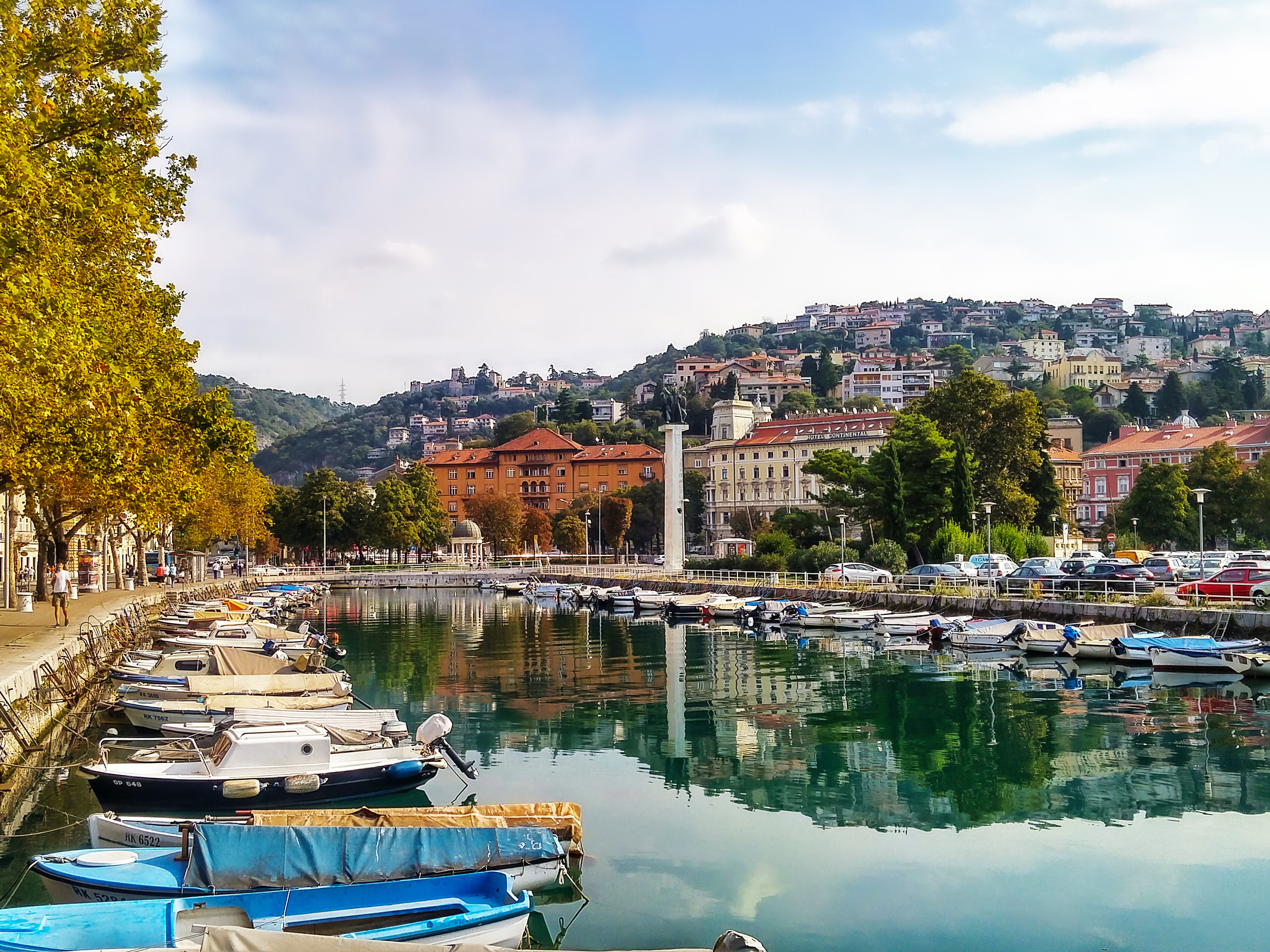 Port city of rijeka croatia near Plitvice National Park Croatia