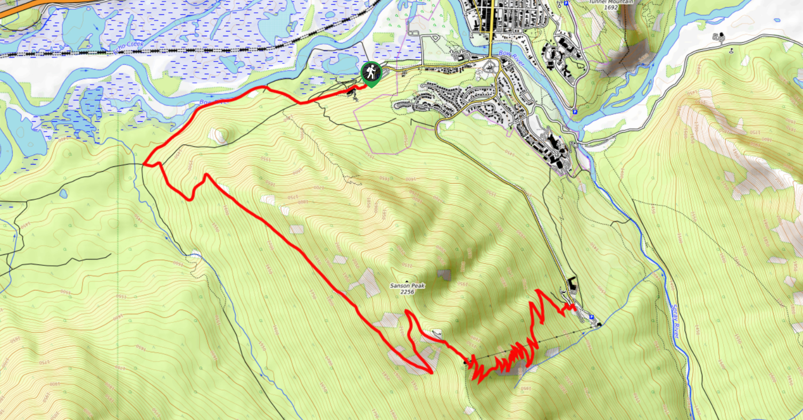 Sulphur Mountain Trail