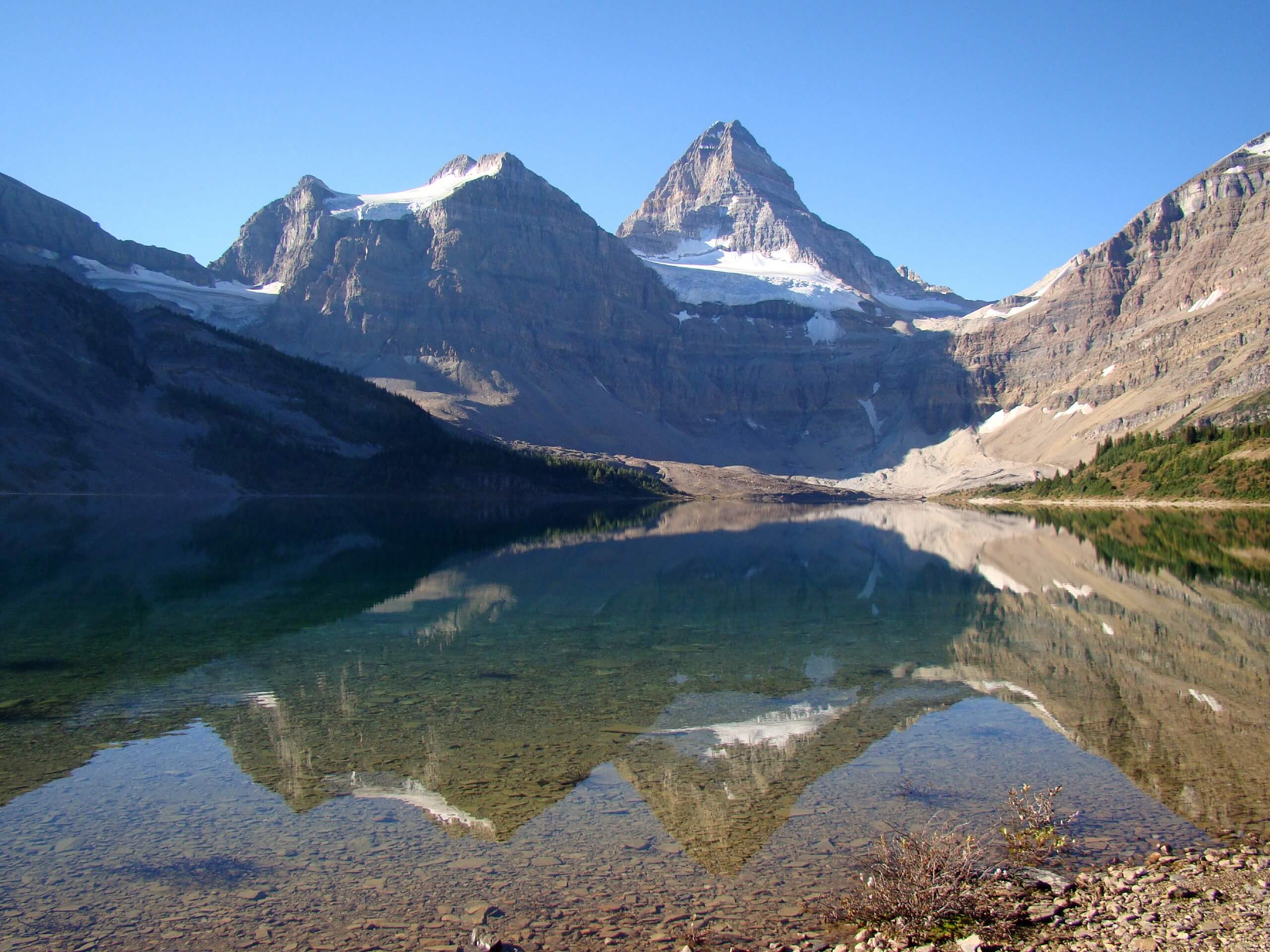 Lake Magog Campground to Cerulean Lake & Assiniboine Lodge Hike