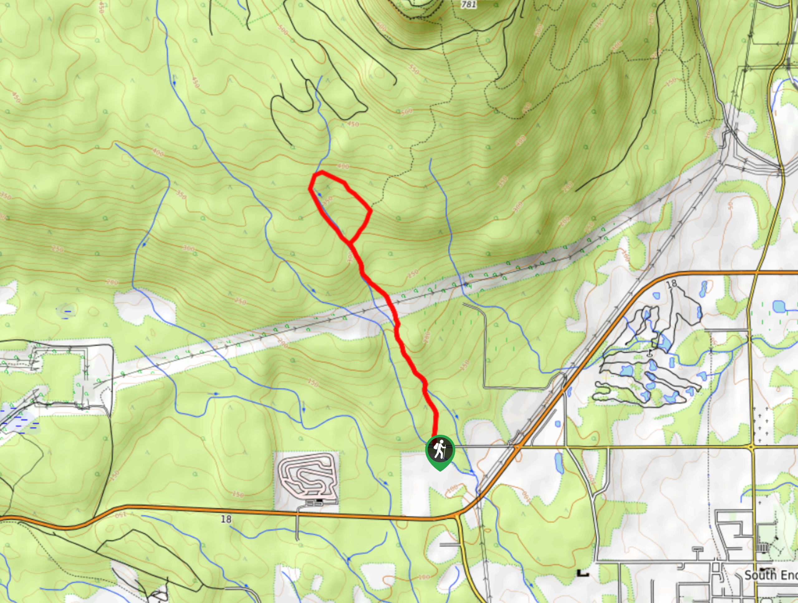 Bings Creek Trail Map