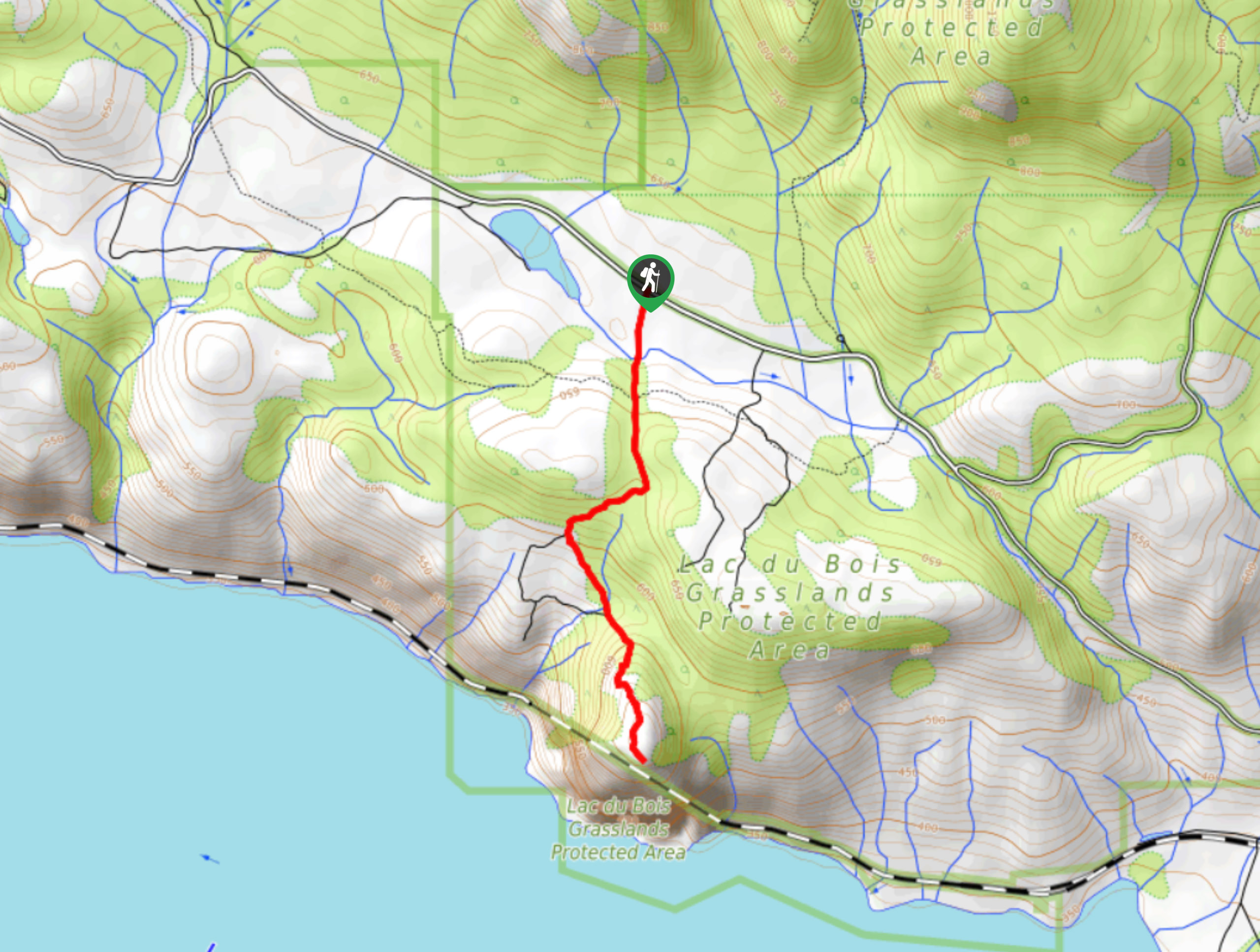 Battle Bluff Trail Map