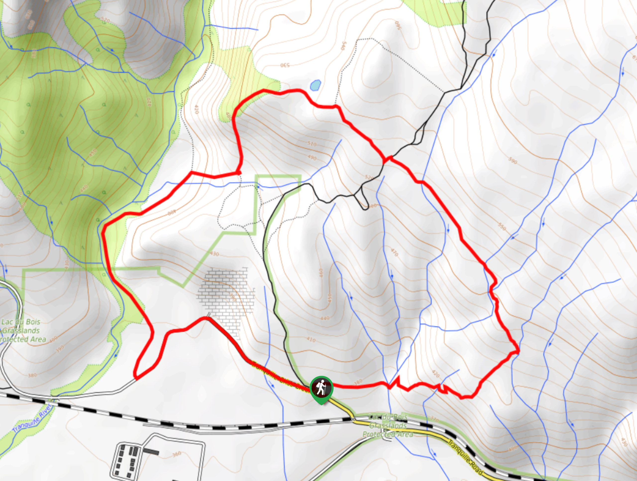 Mara Loop Trail Map
