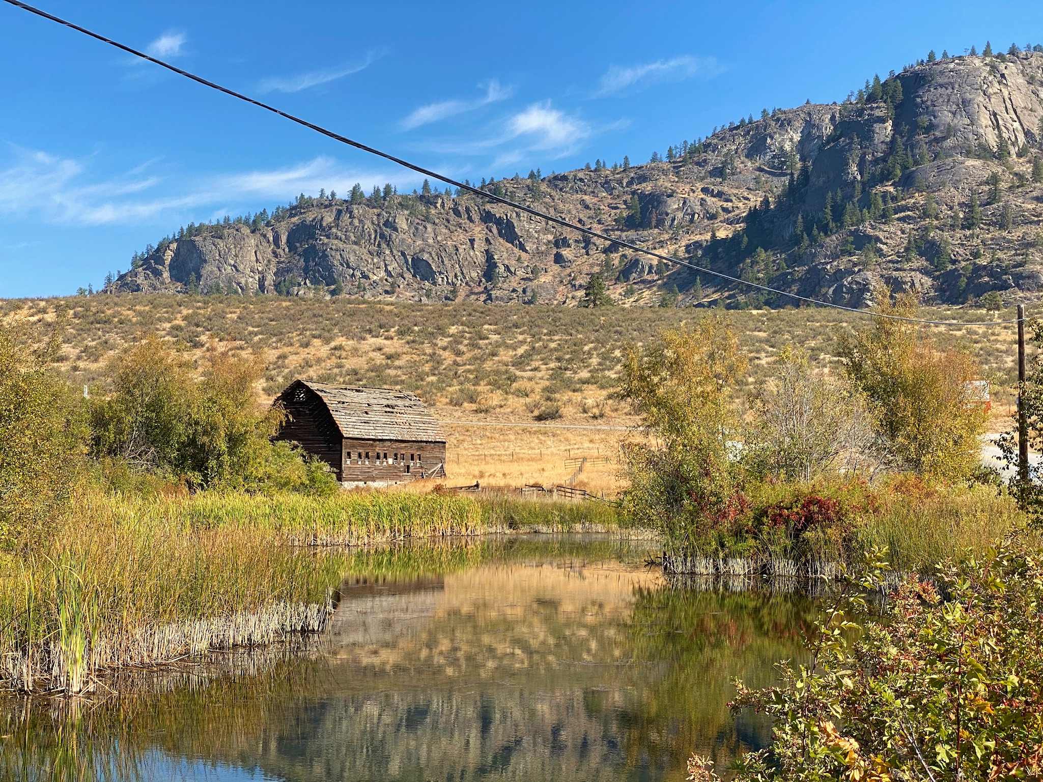 Osoyoos to Jackson Triggs Winery via Black Sage Road