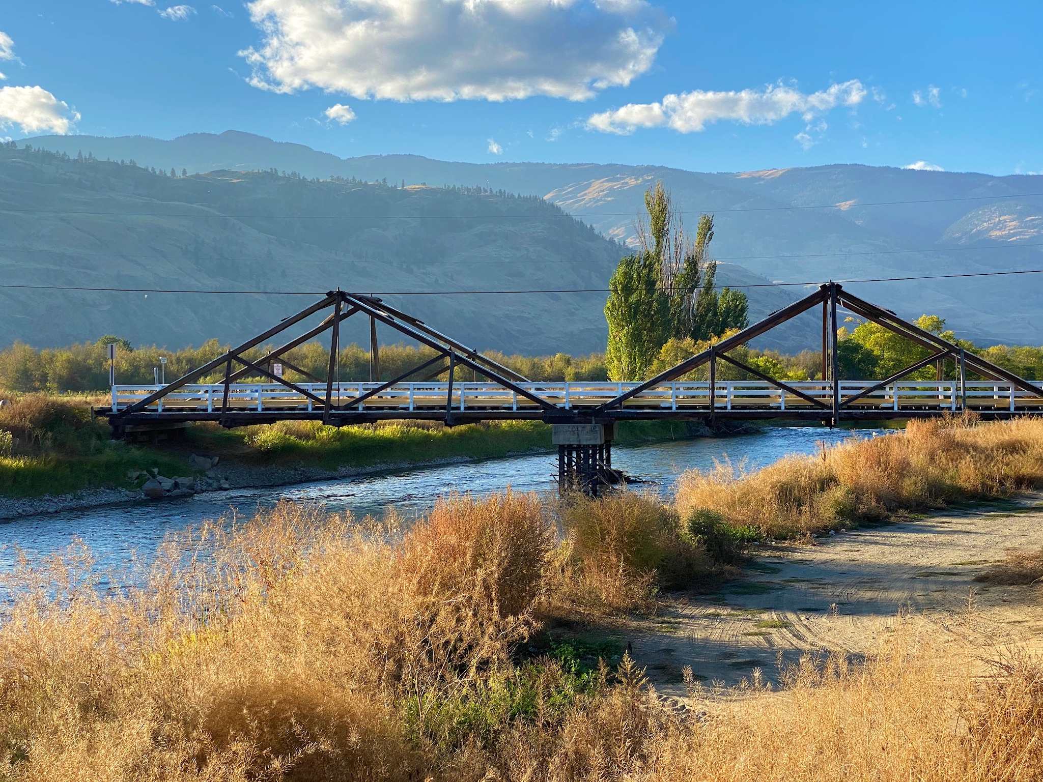 Osoyoos to Jackson Triggs Winery via Black Sage Road