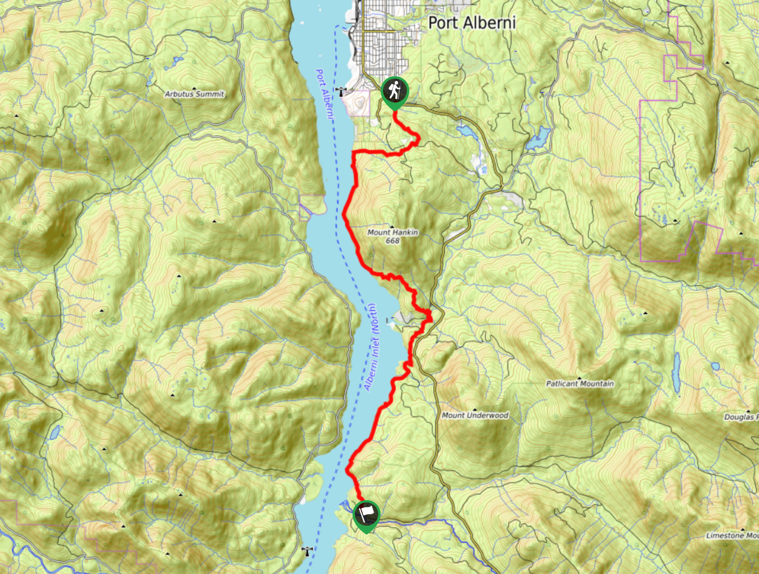CAN BC Port Alberni Port Alberni Inlet Trail Map Image 2560x1935 1 