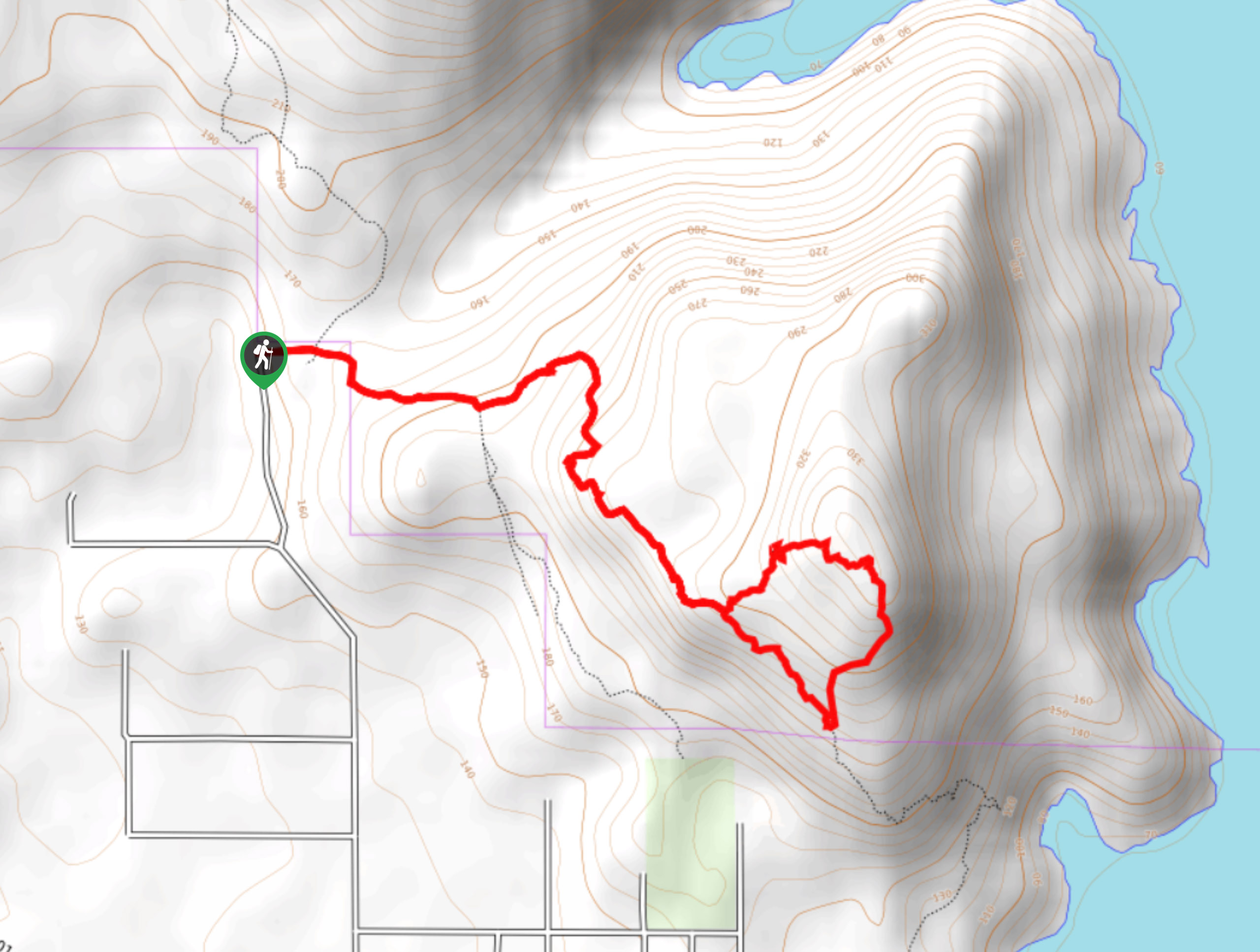 Scout Mountain Trail Map