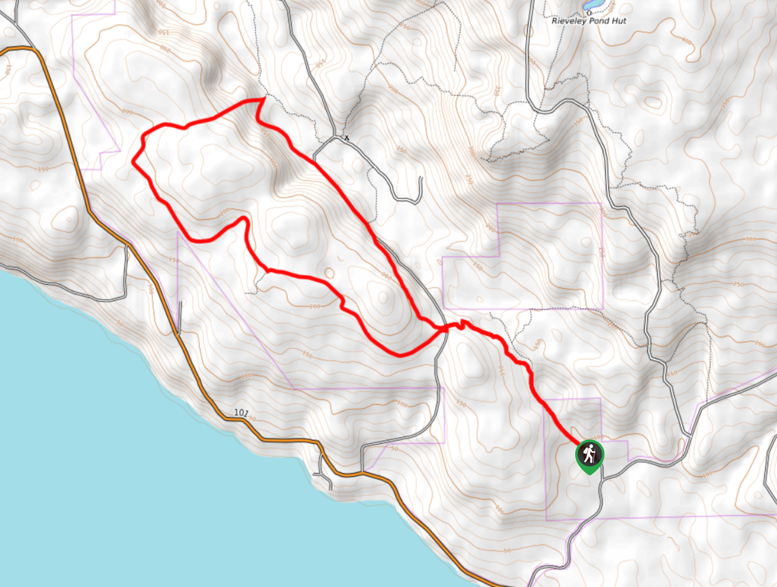 Wilde Creek Loop Trail Map