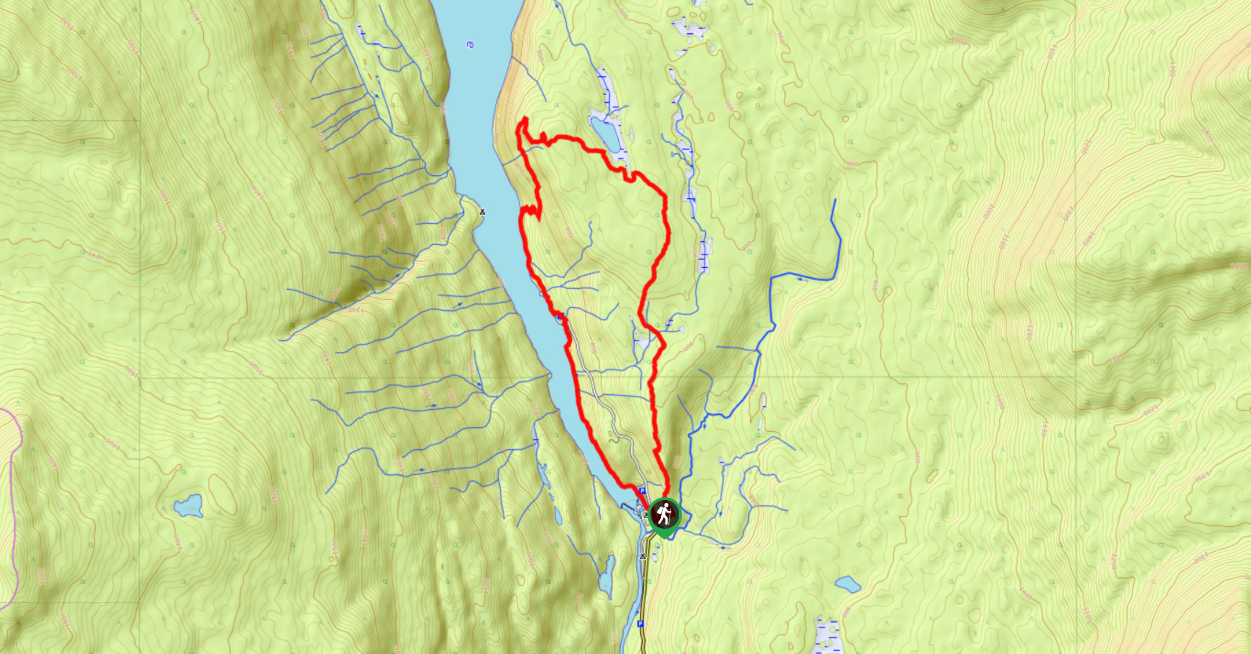 Chain Meadows Loop-Map
