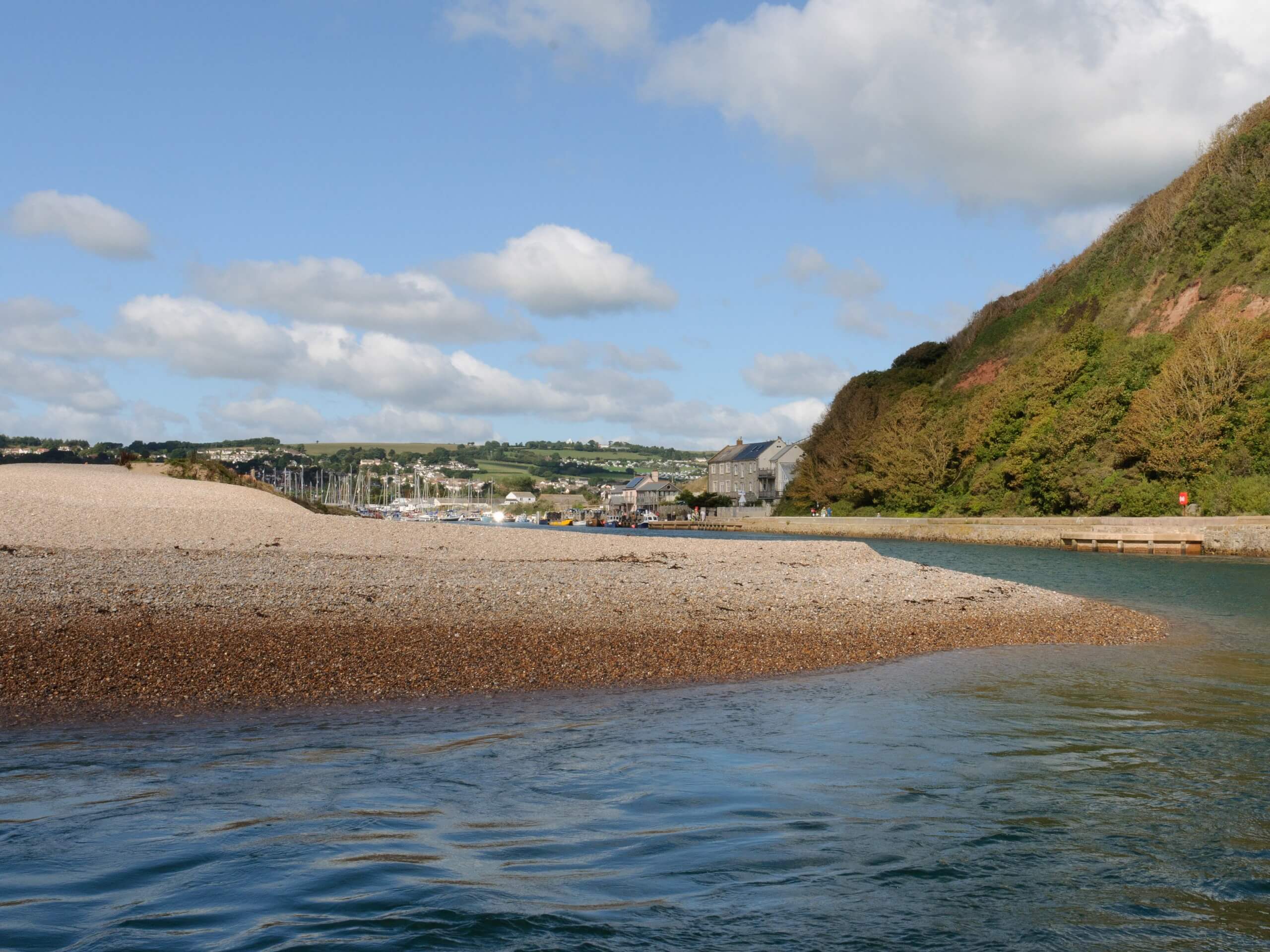 The Harbour Inn and Axmouth Walk