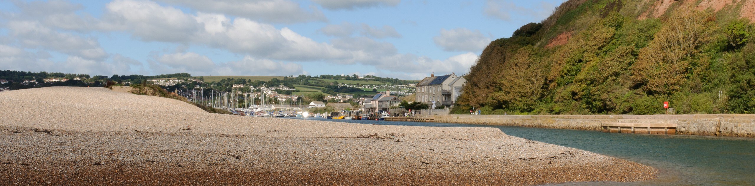 The Harbour Inn and Axmouth Walk