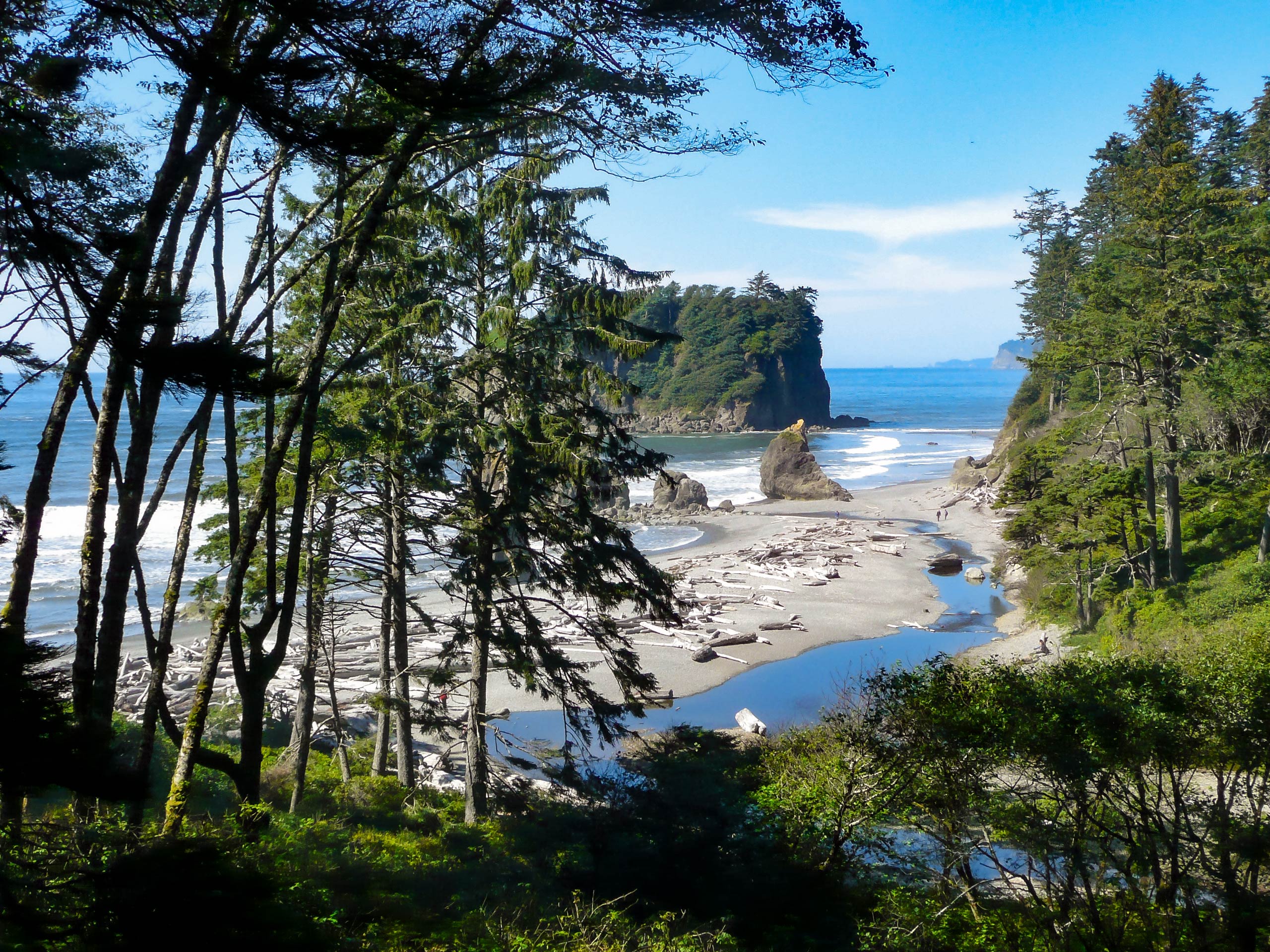 Ruby Beach in Olympic National Park, Washington