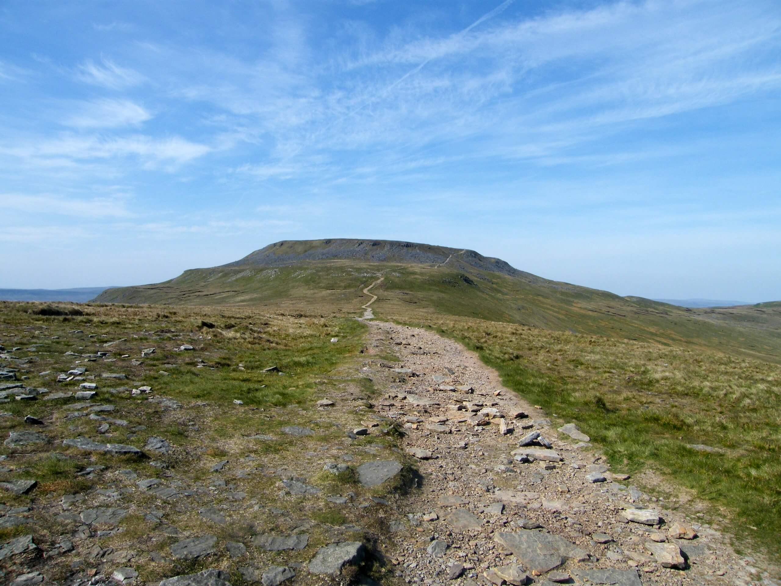 Ingleborough from Clapham Walk