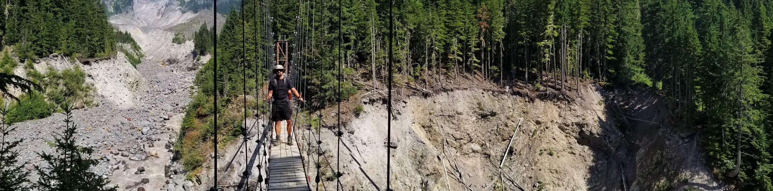 Tahoma Creek Suspension Bridge Hike