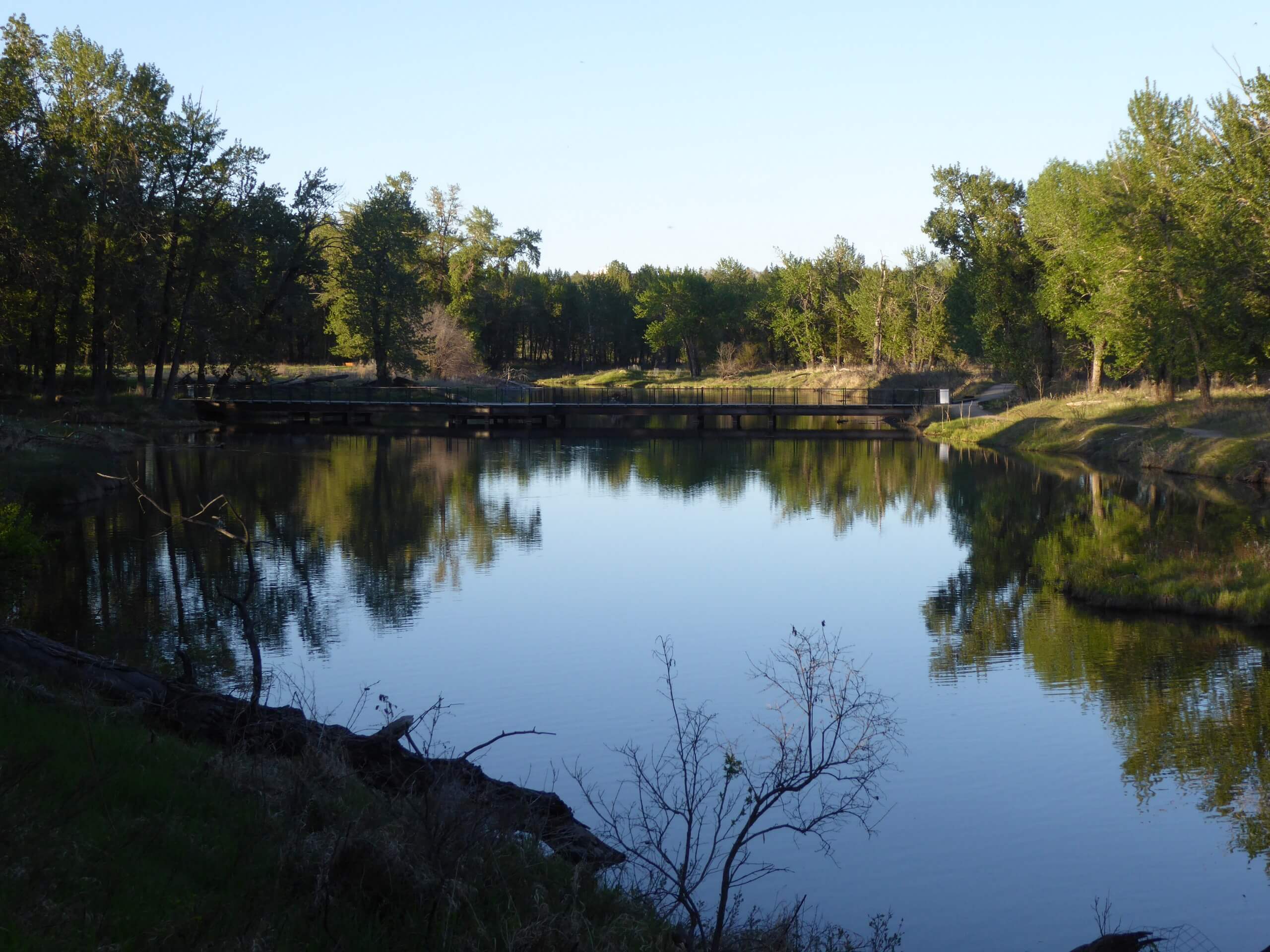 Evening in Inglewood Bird Sanctuary, Calgary