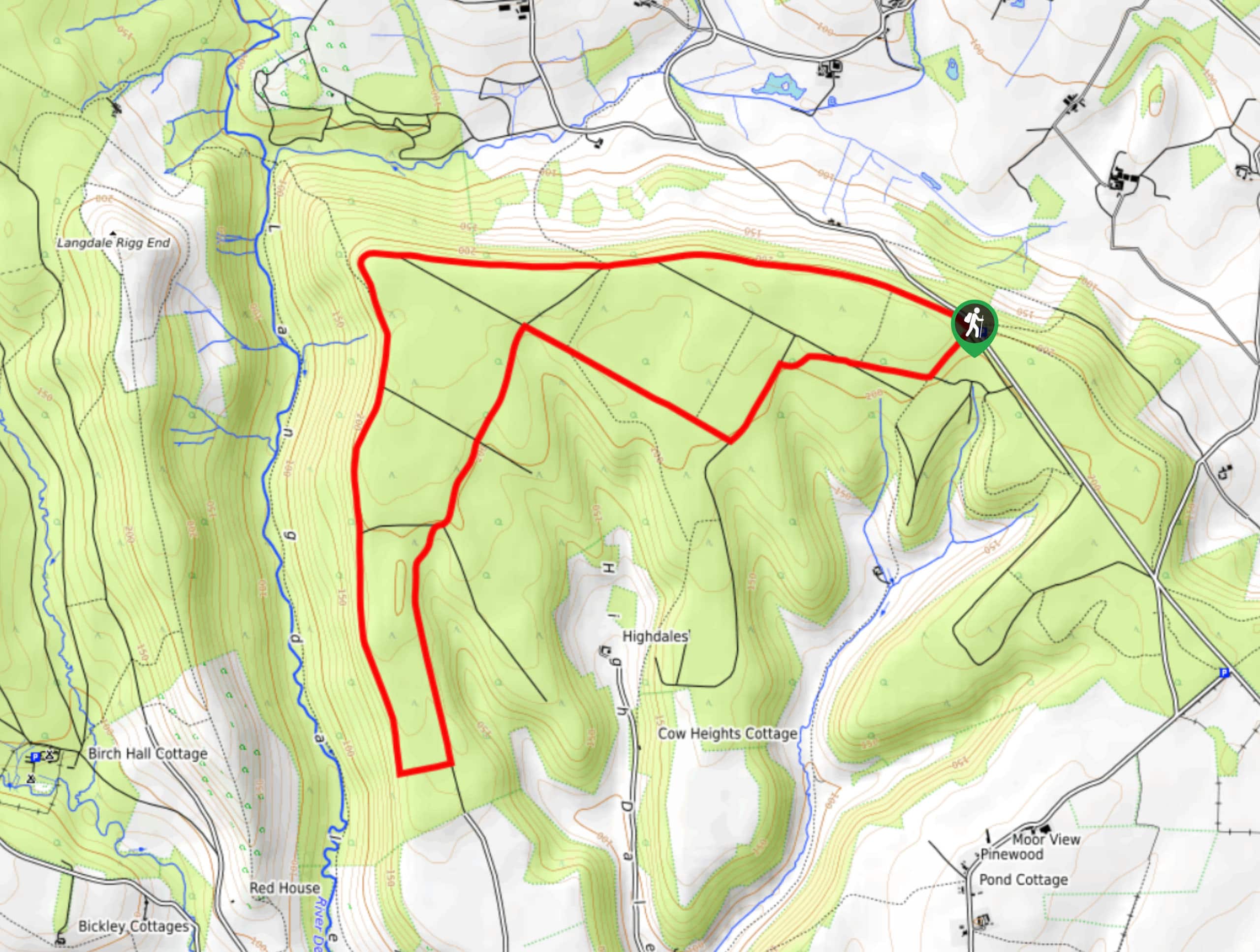 Broxa Forest Trail Map