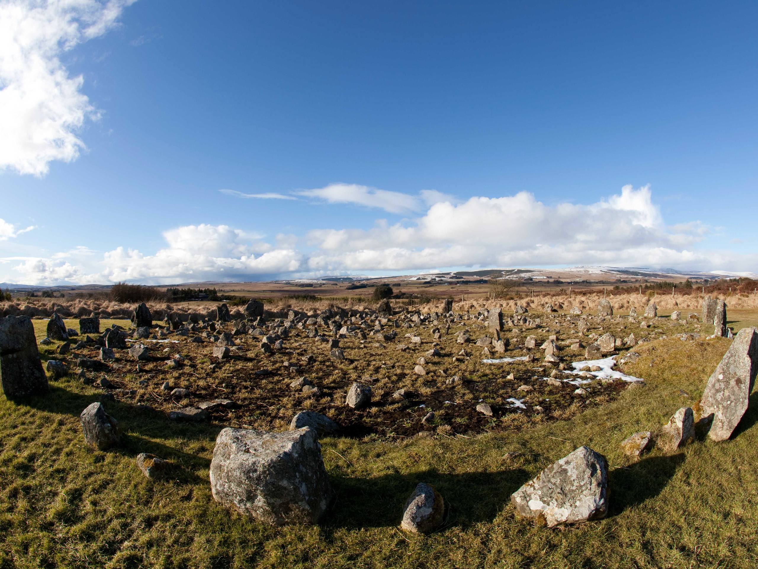 Beaghmore Stone Circles Walk Map