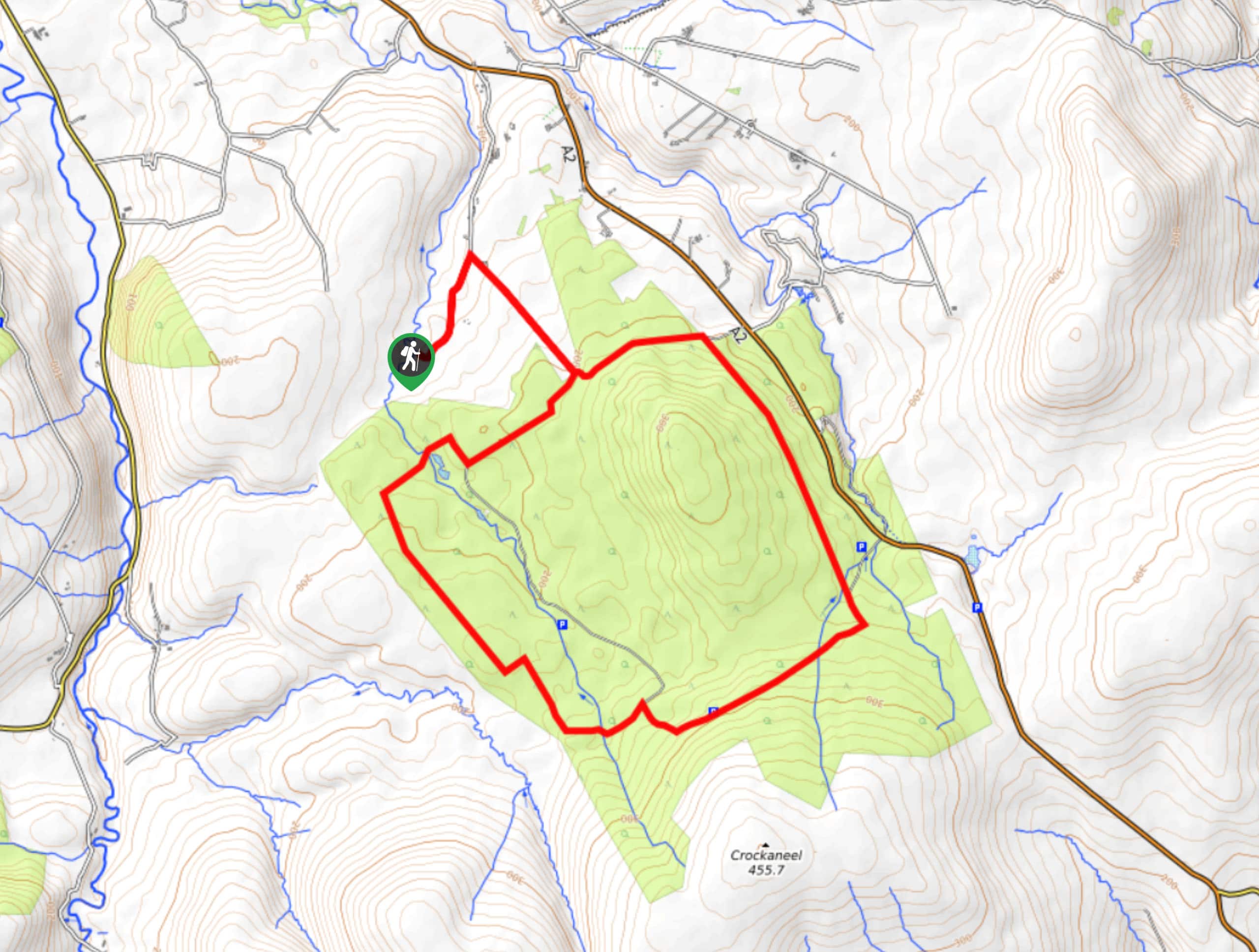 Ballypatrick Forest Circular Walk Map