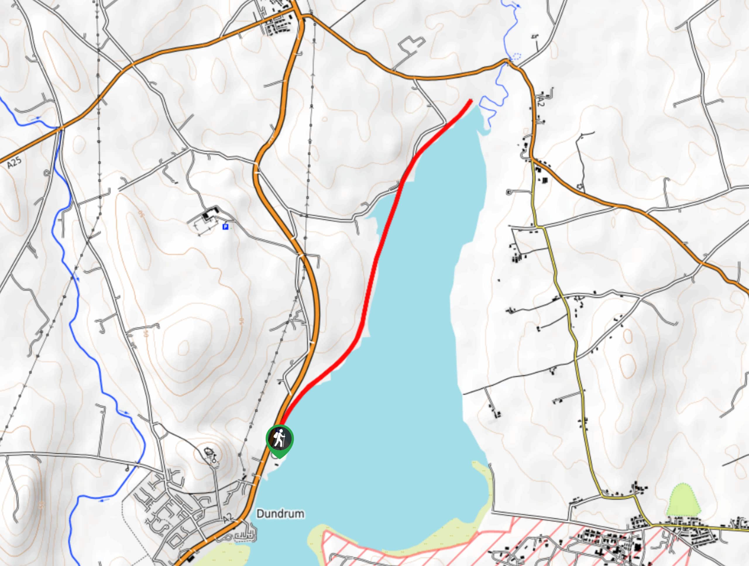Dundrum Coastal Path Map