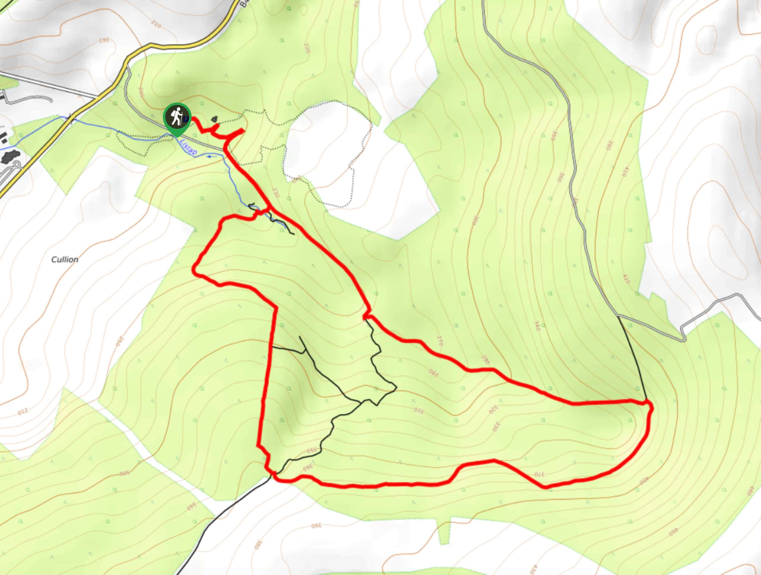 Gortin Glen Walk Map