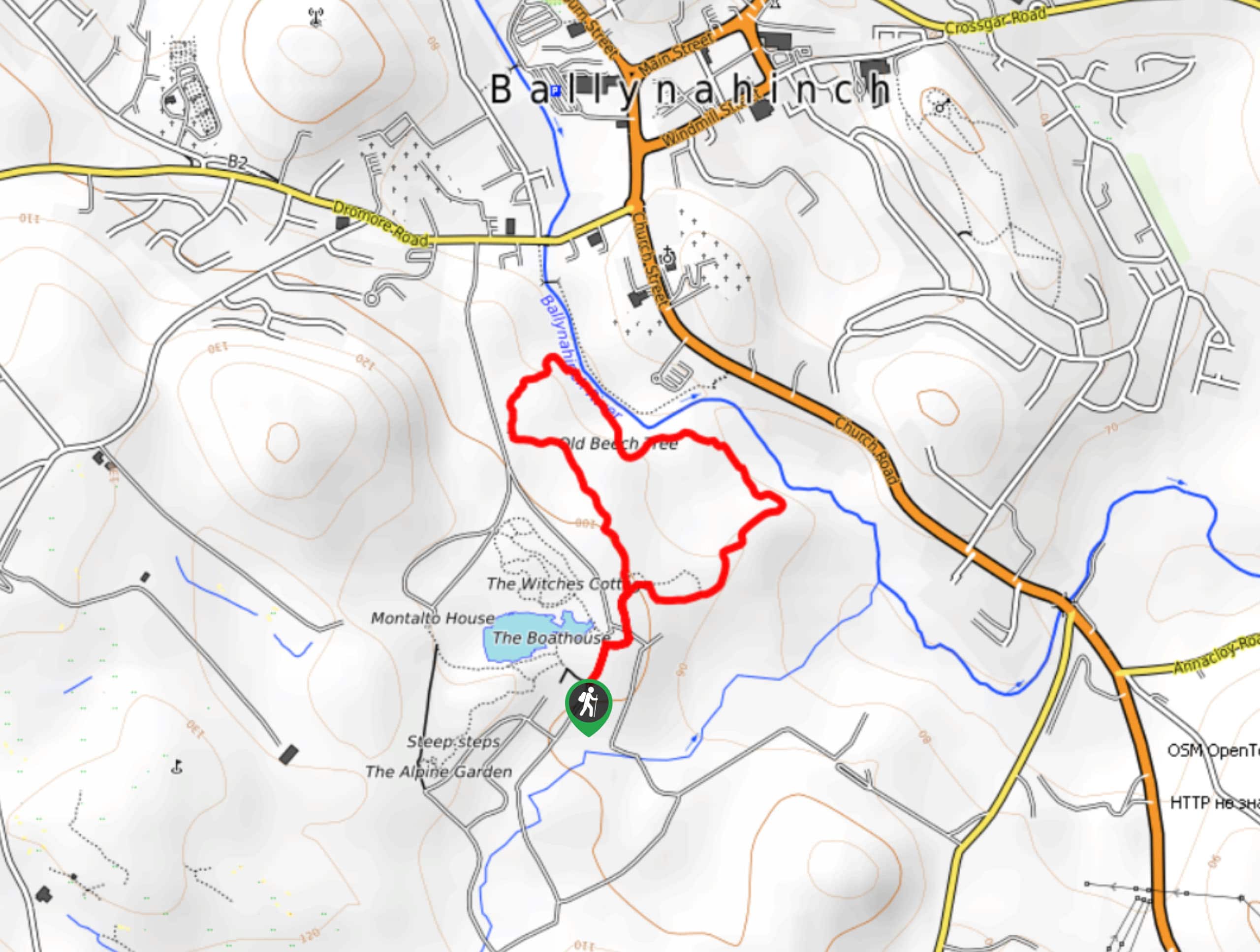 Montalto Estate Woodland Trail Map