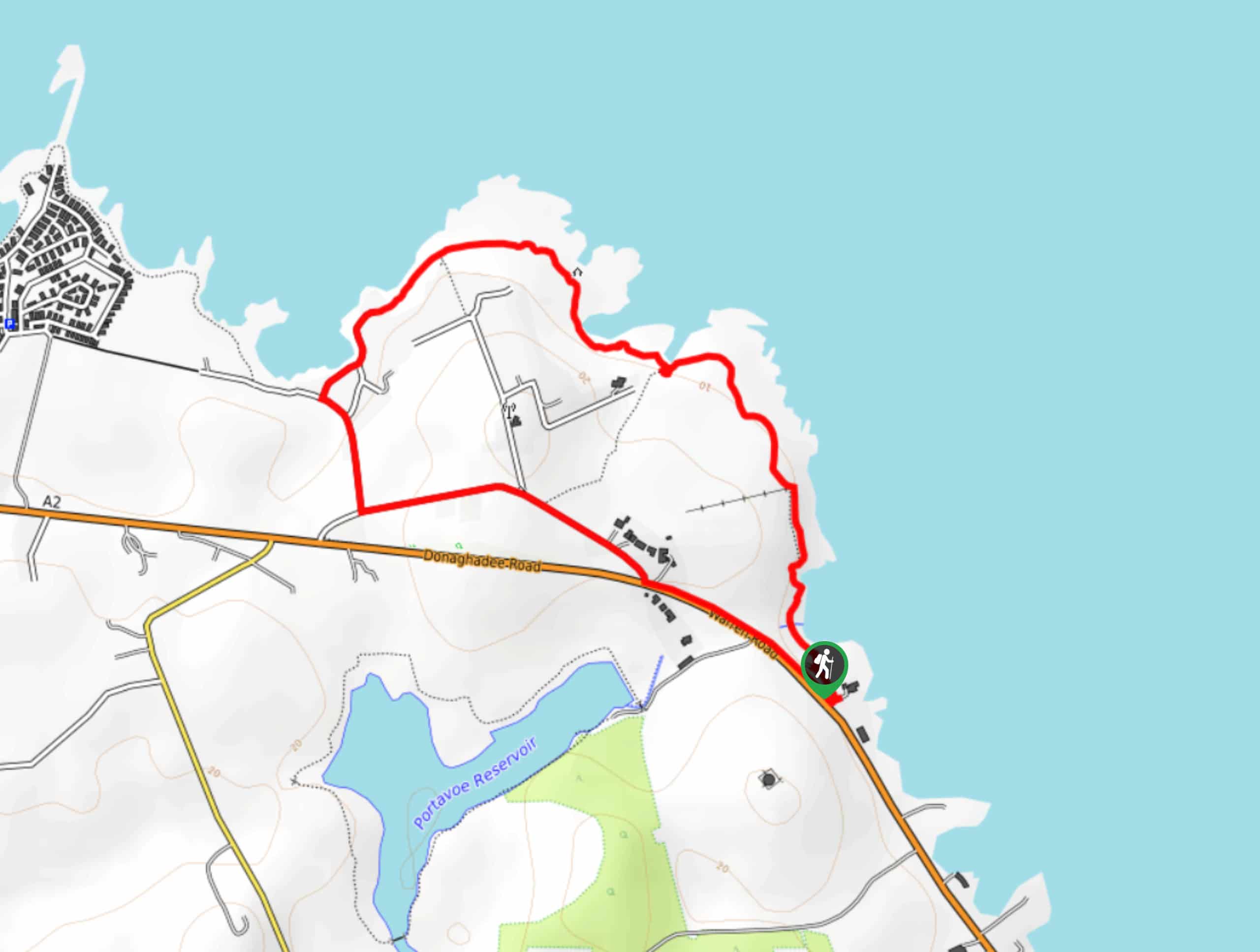 Orlock Point Walk Map