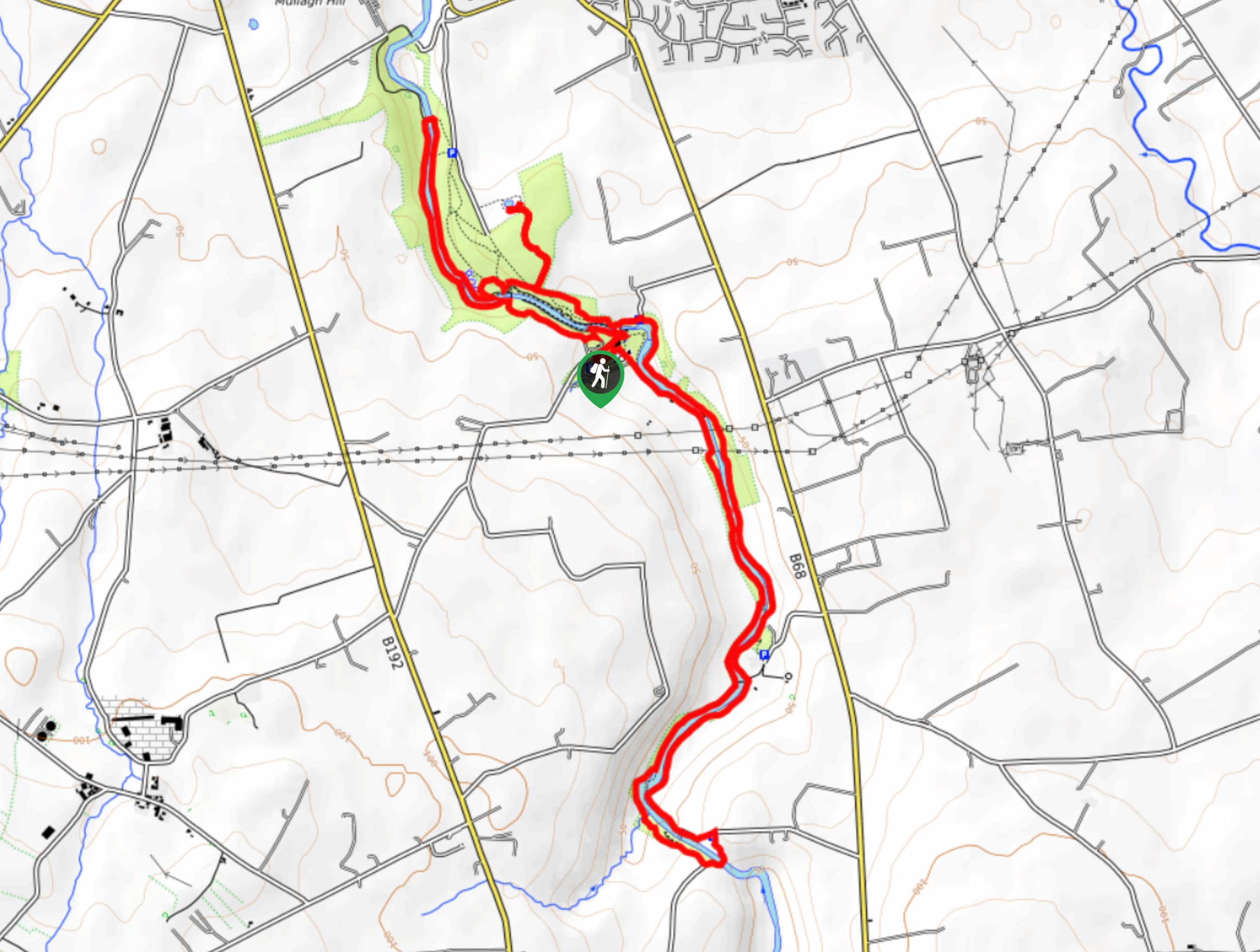 Roe Valley Country Park Walk Map
