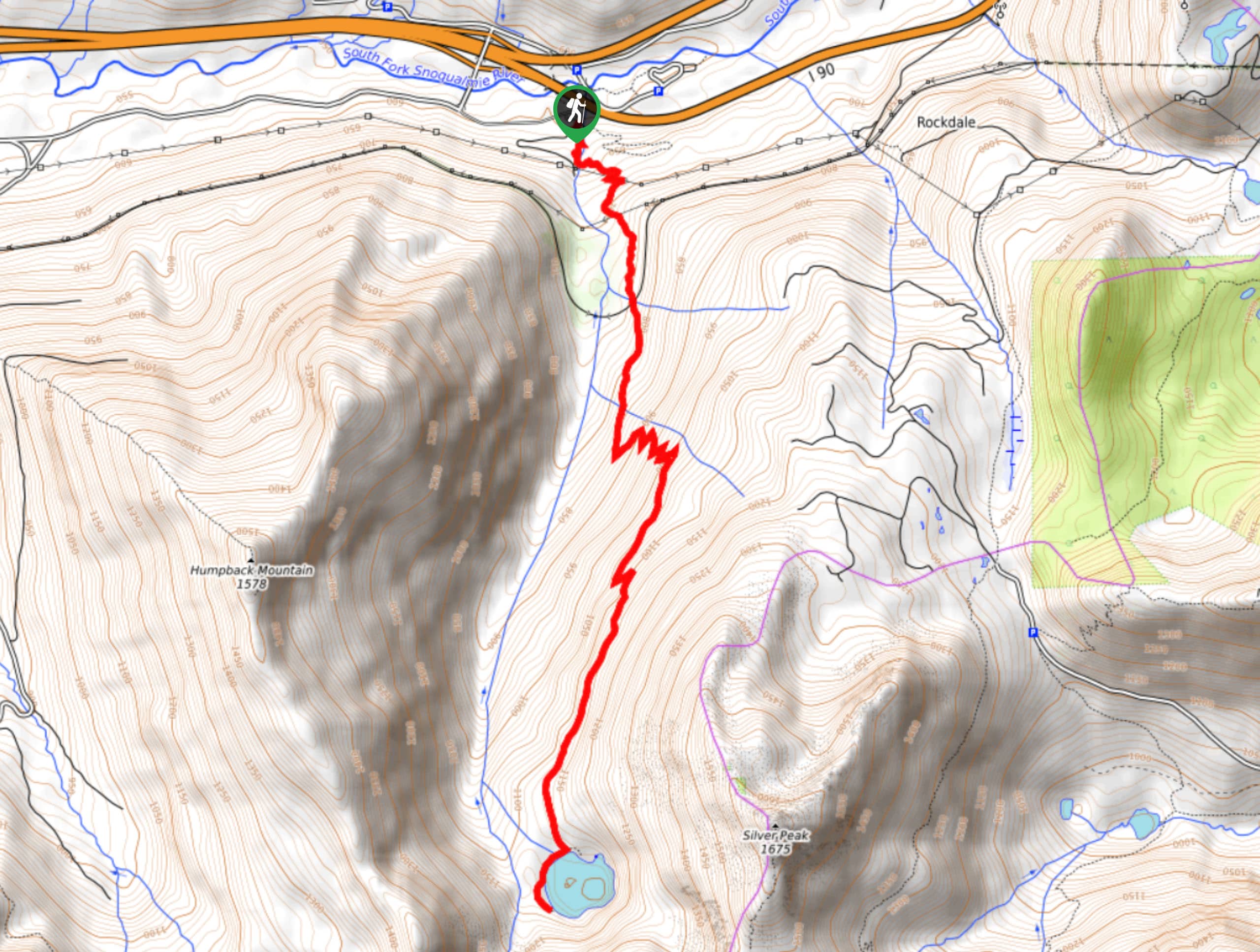Annette Lake Trail Map