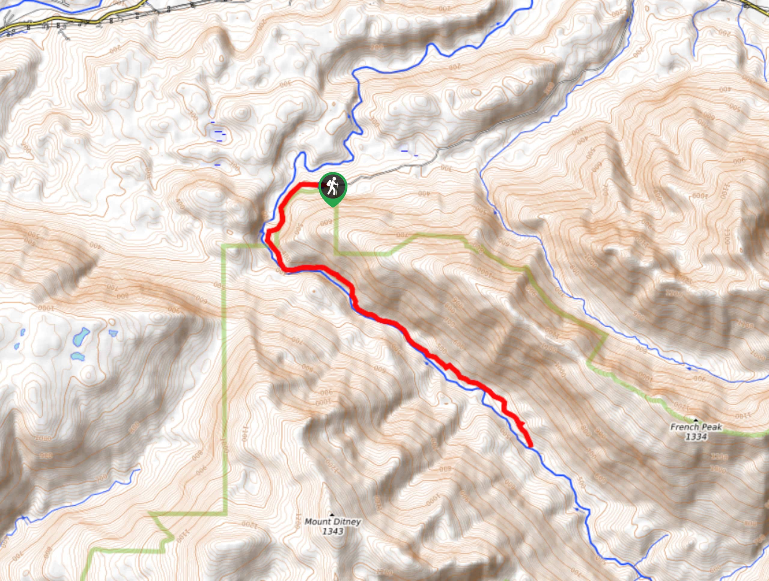 Boulder River Trail Map