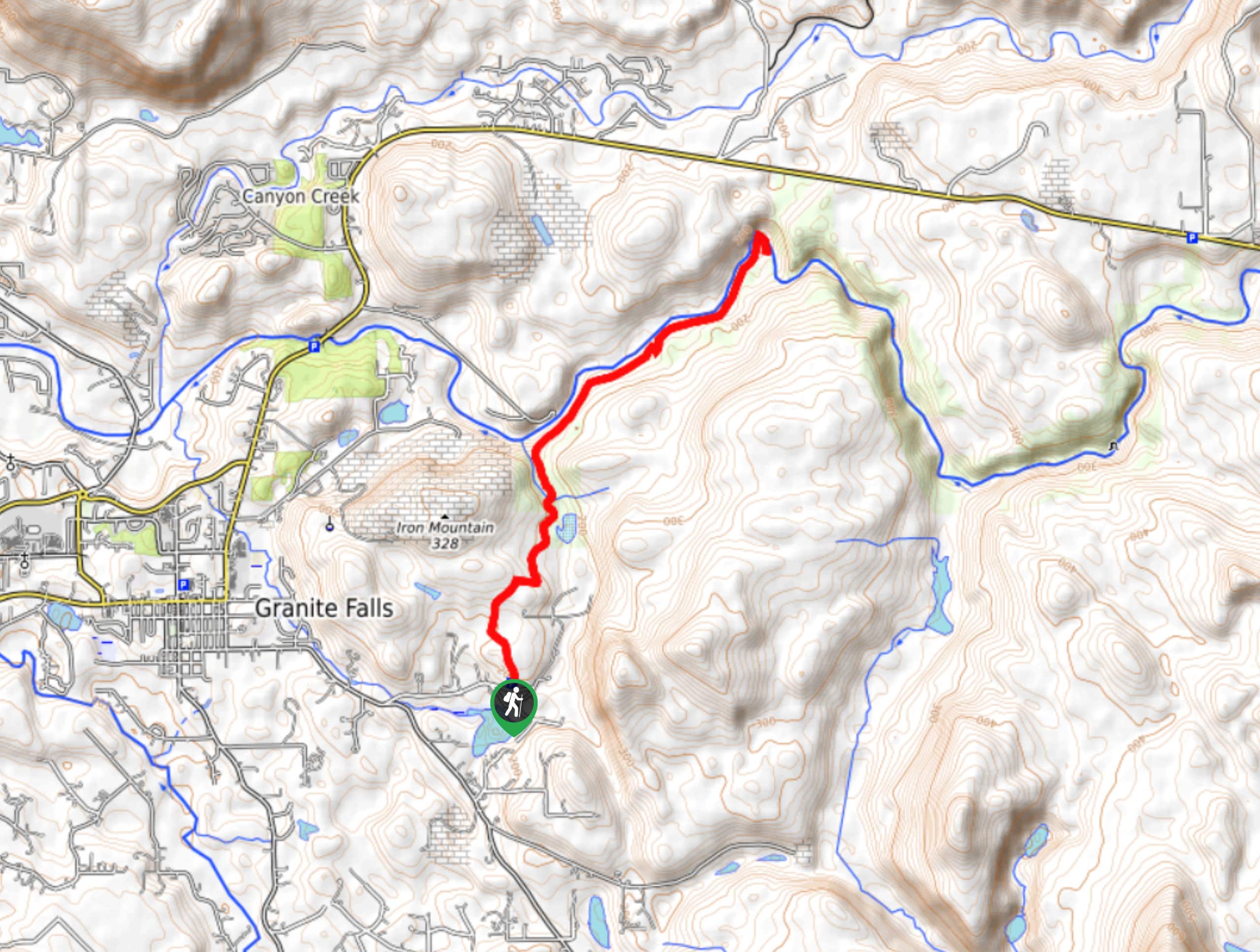 Lime Kiln Trail Map