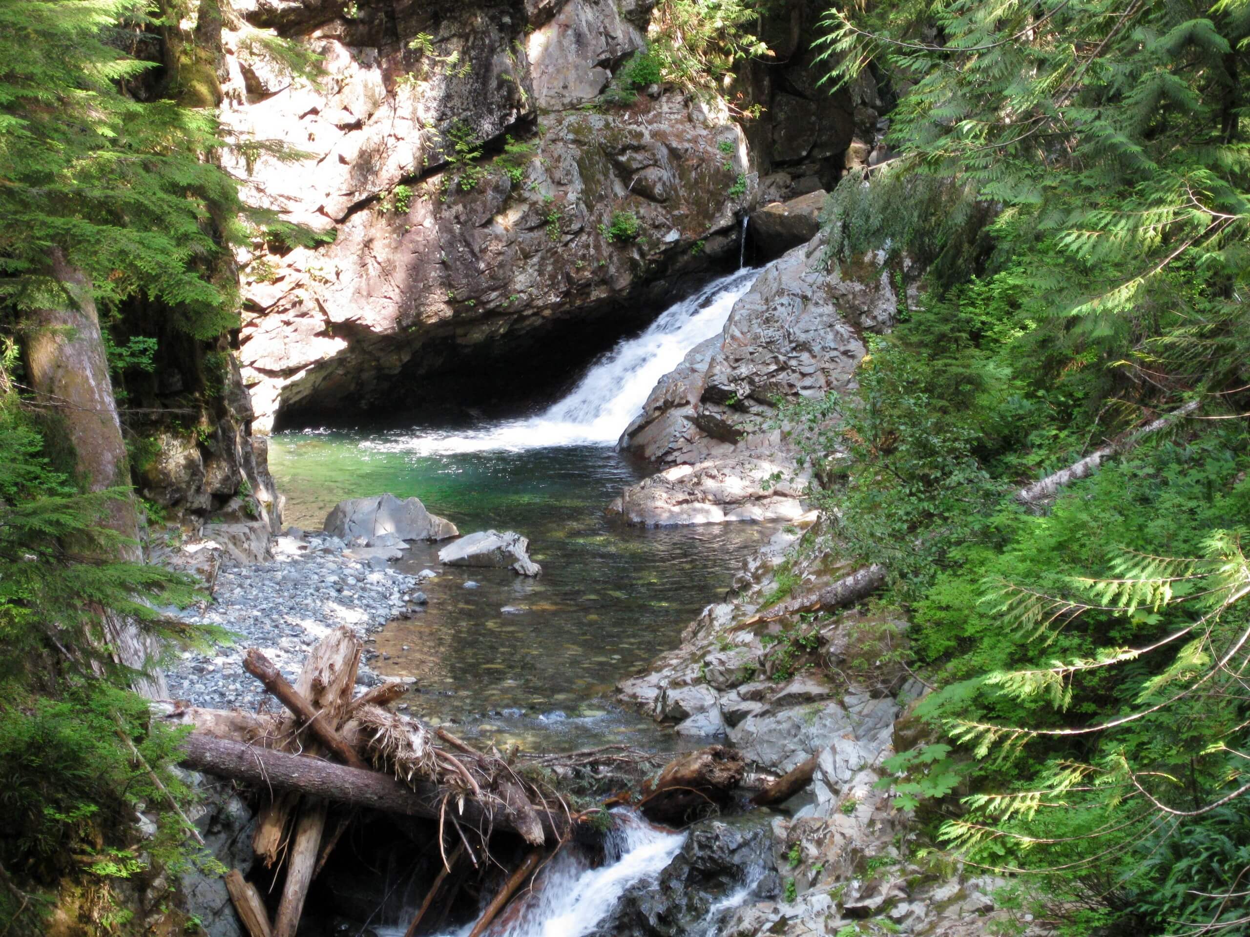 Franklin Falls Trail Winter Route