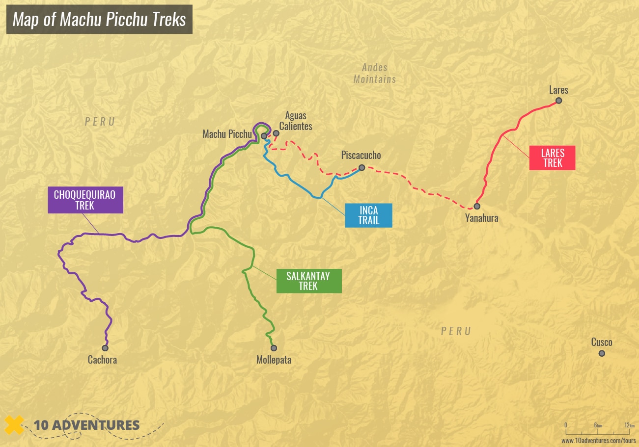 Machu Picchu Map