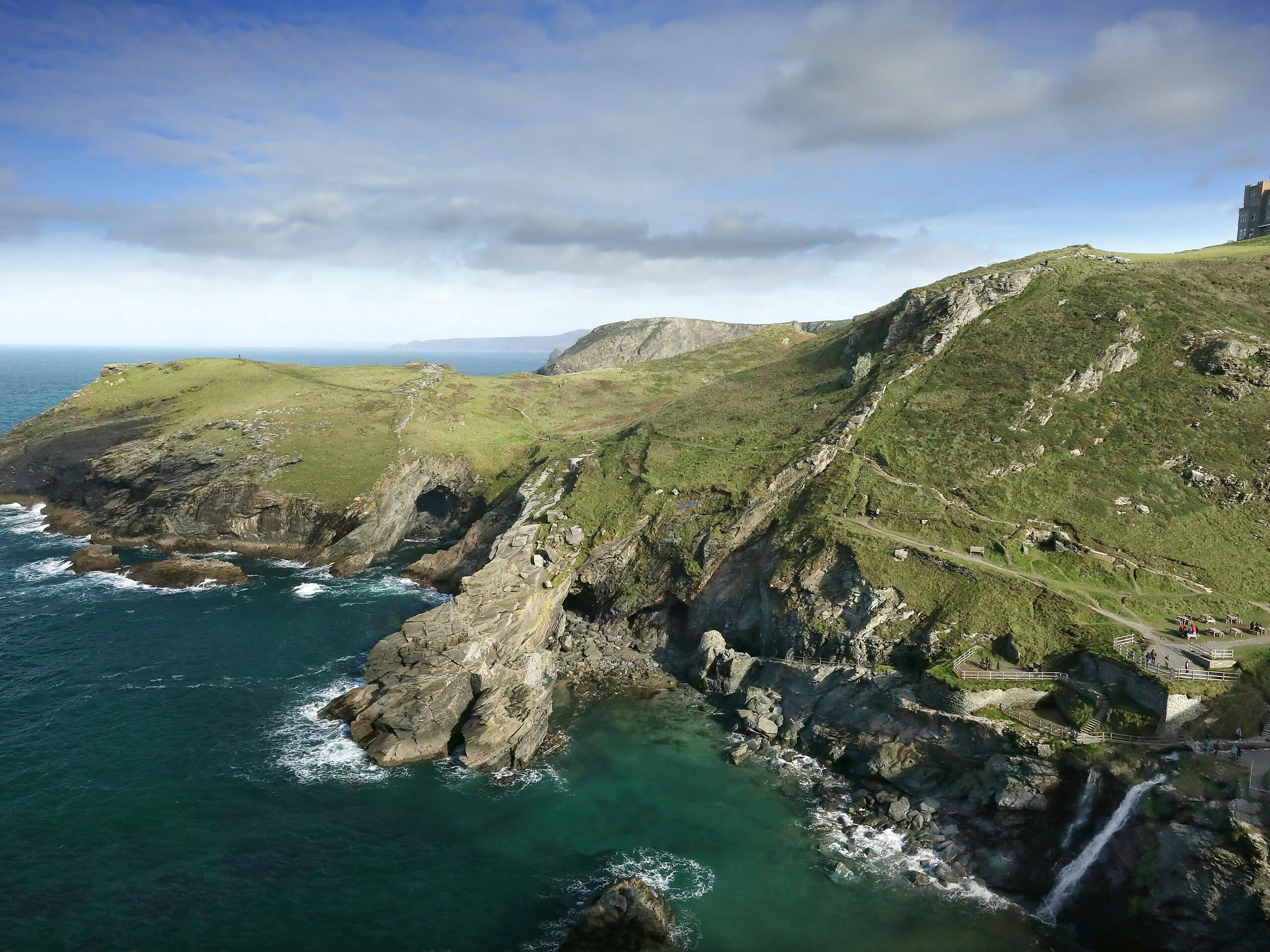 Tintagel Castle, Trethevy, and Rocky Valley Walk