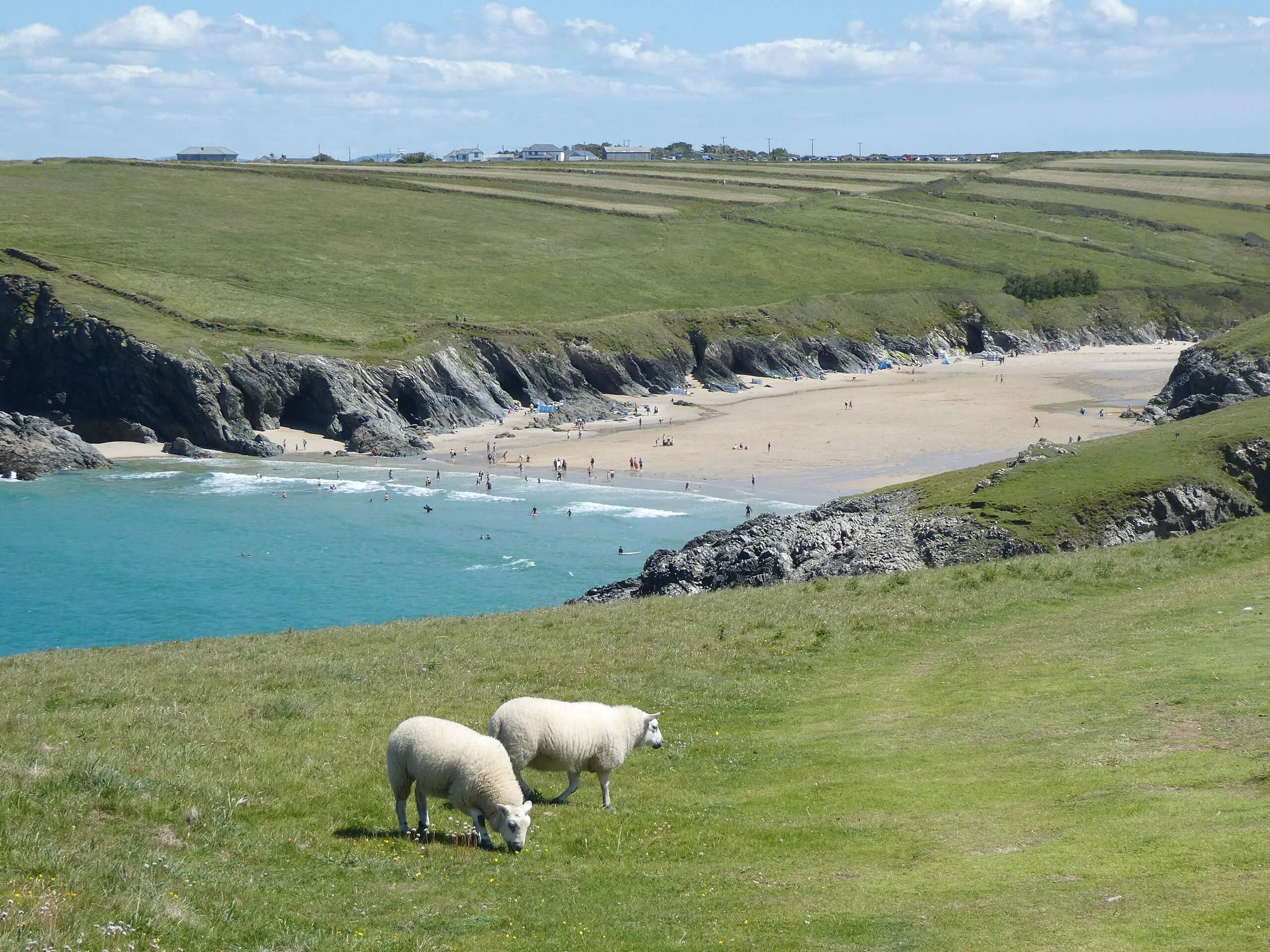 West Pentire Peninsula and Polly Joke Beach Walk