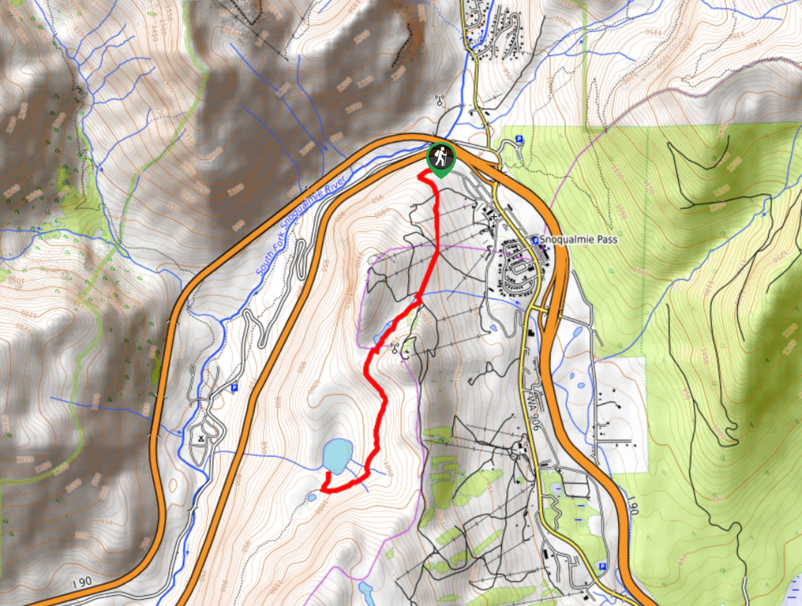 Lodge Lake Trail Map
