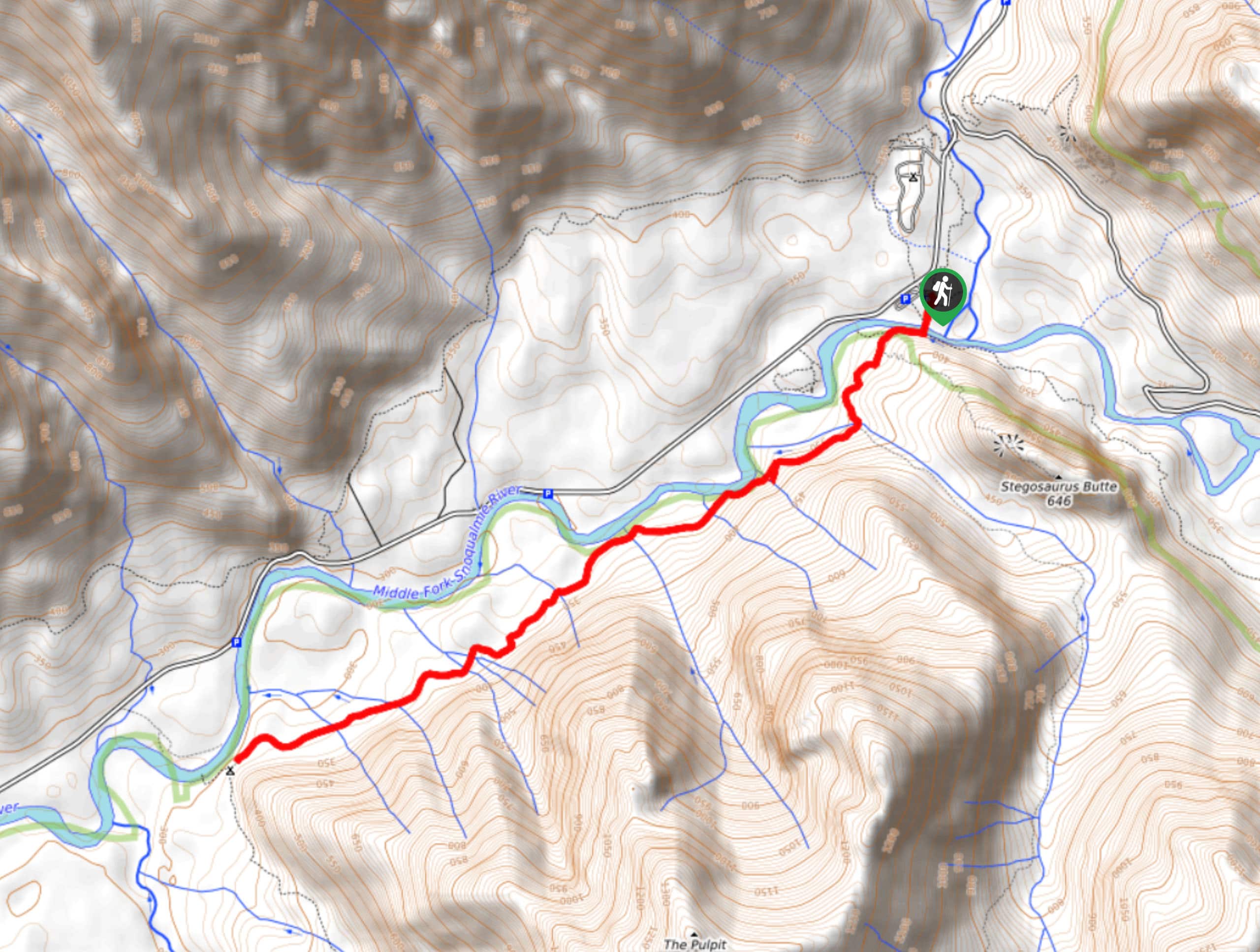 Pratt River Trail Map