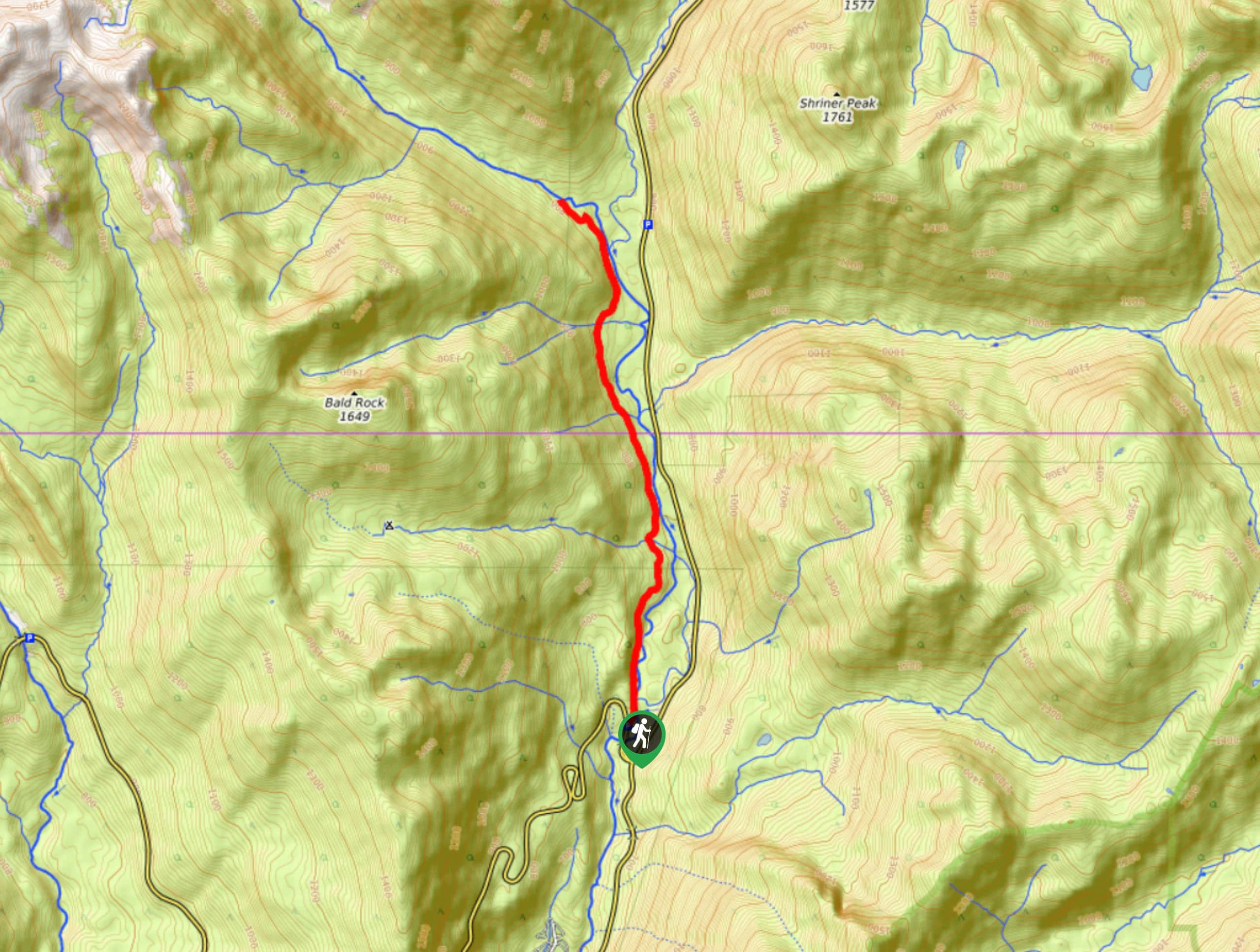 Eastside Trail Map