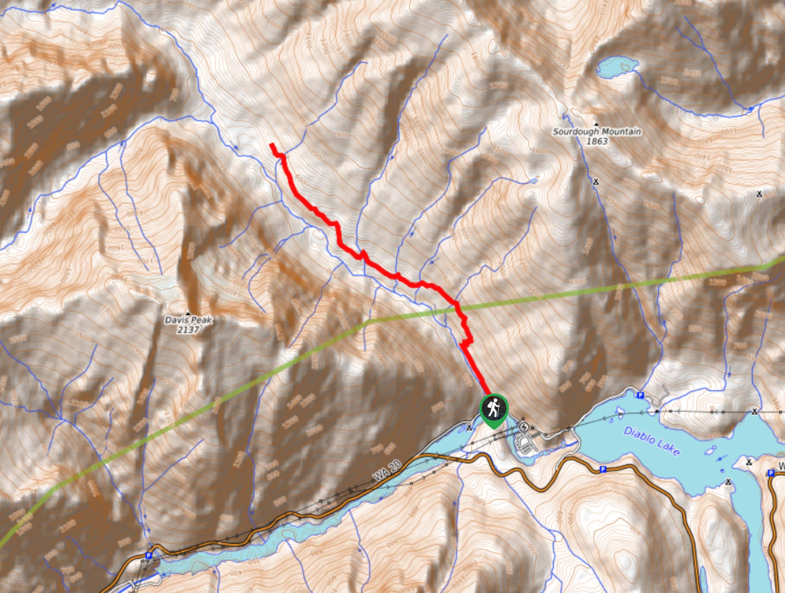 Stetattle Trail Map