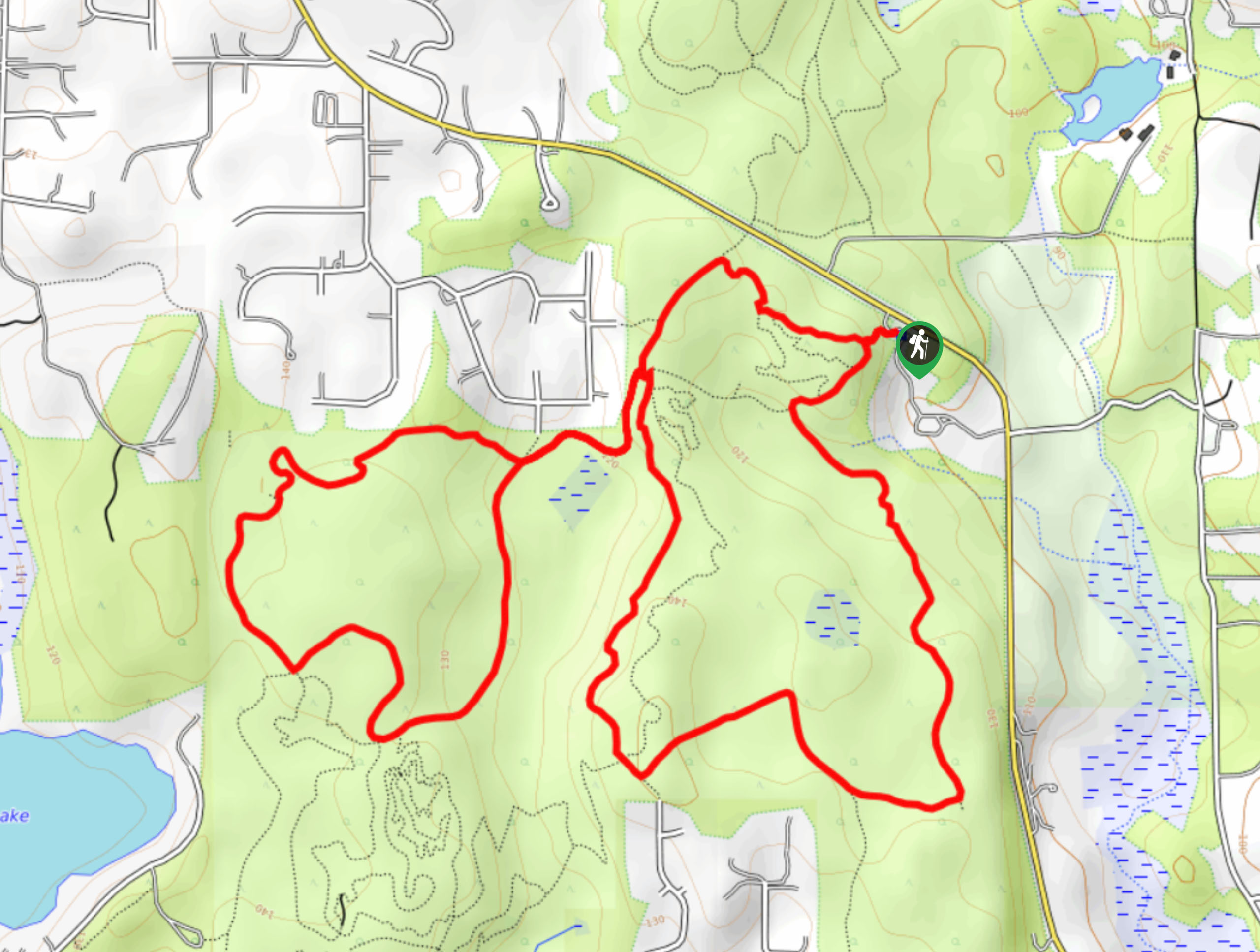 Paradise Valley Conservation Area Trail Map