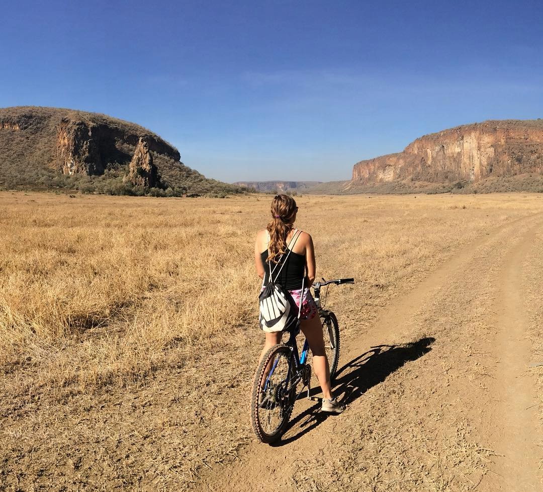 Hell’s Gate National Park in Kenya