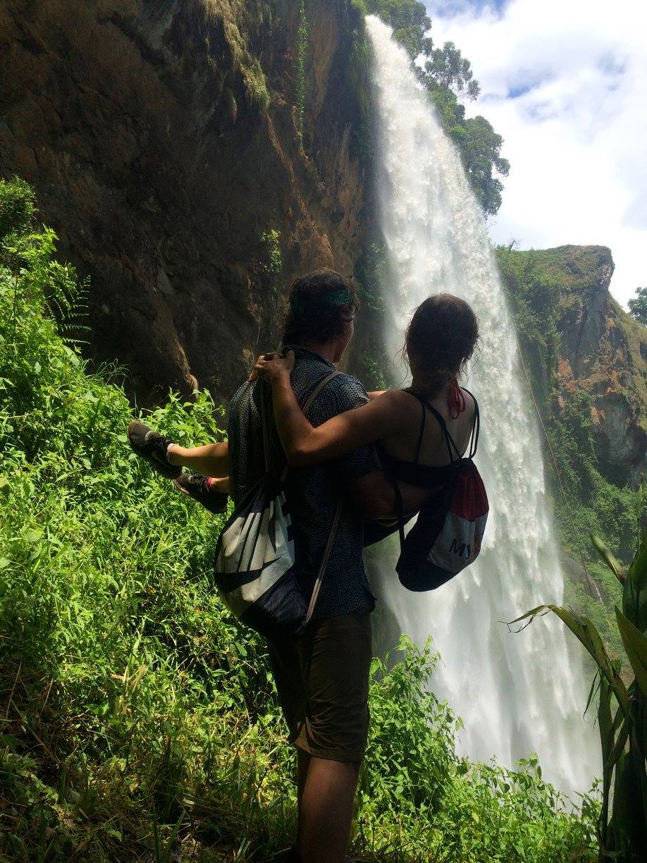 Sipi Falls in Uganda