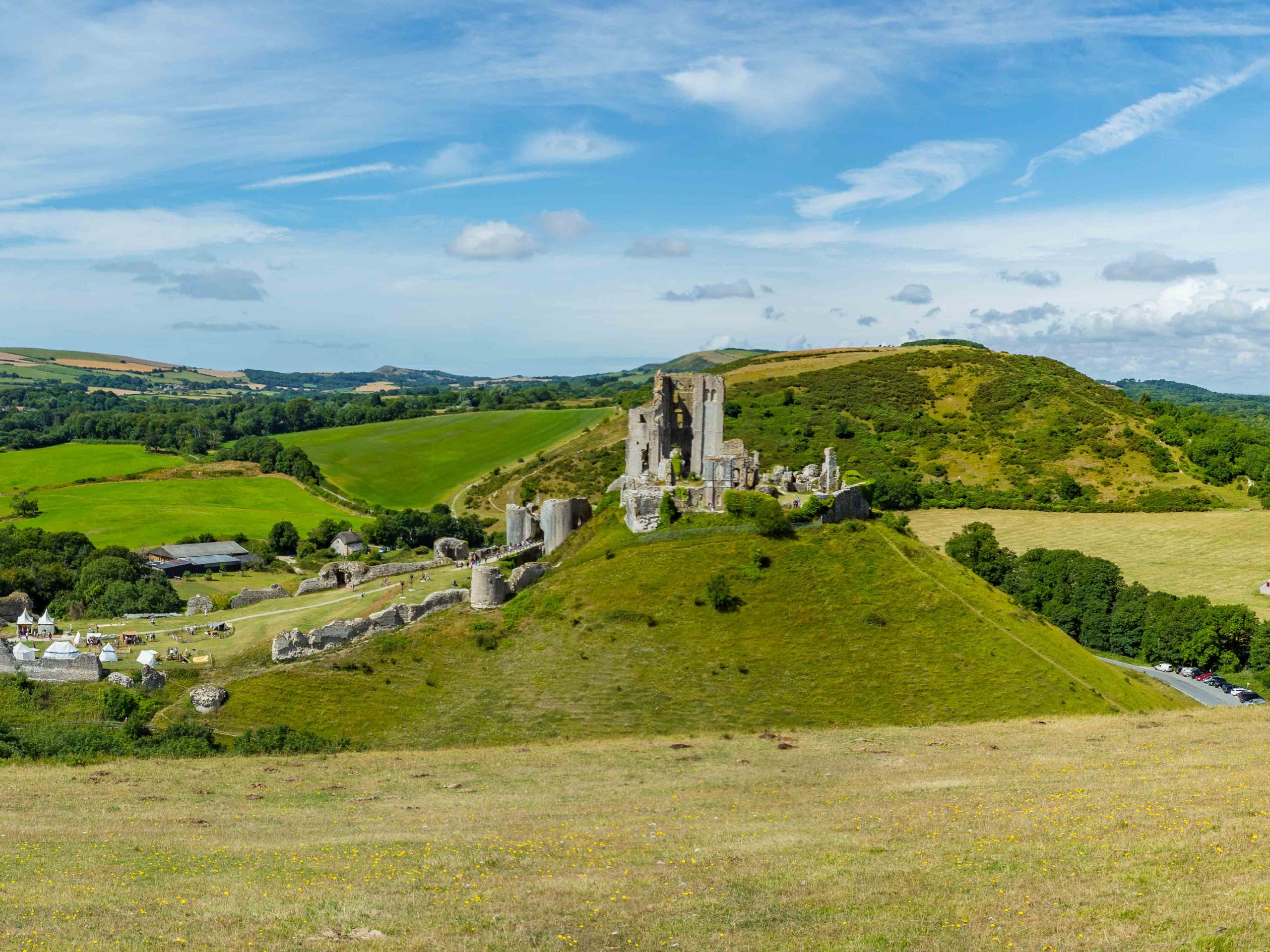 Corfe Castle to Swanage Walk