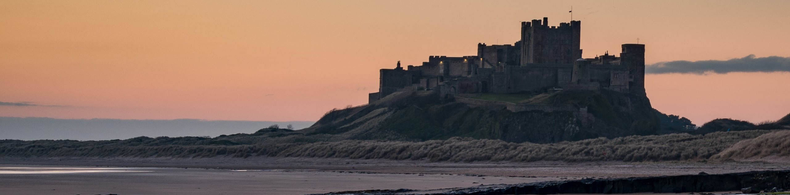 Bamburgh Castle and Budle Point Walk