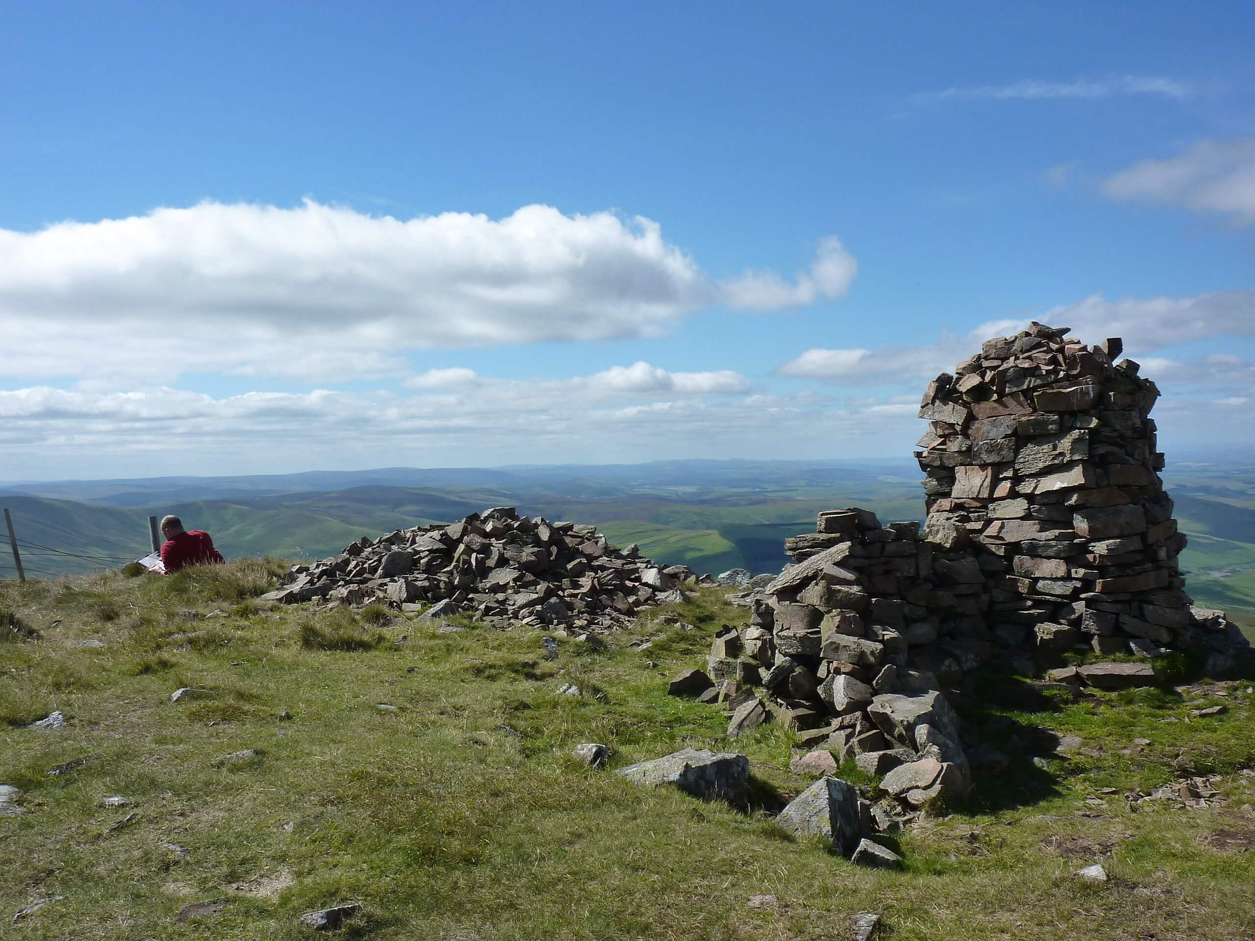 The Cheviots, Hen Hole, and Auchope Cairn Walk