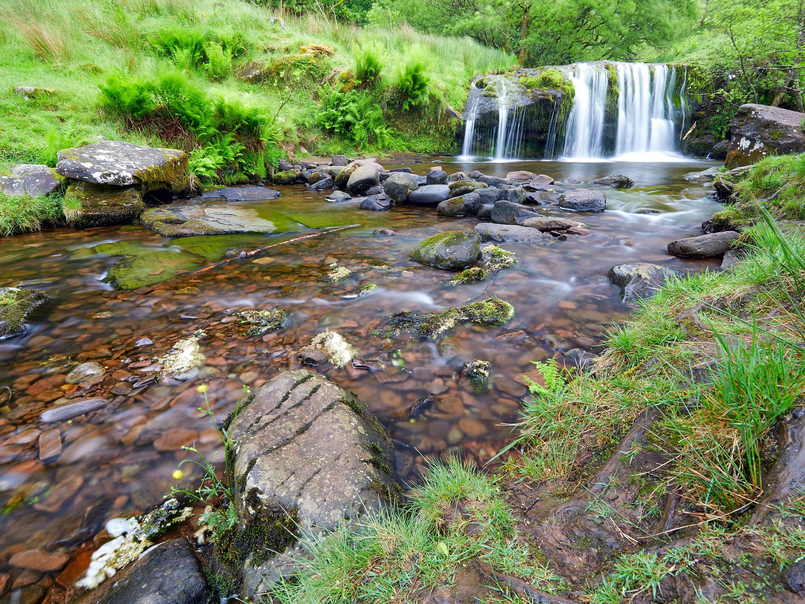 Blaen-y-Glyn Waterfalls Circular Walk