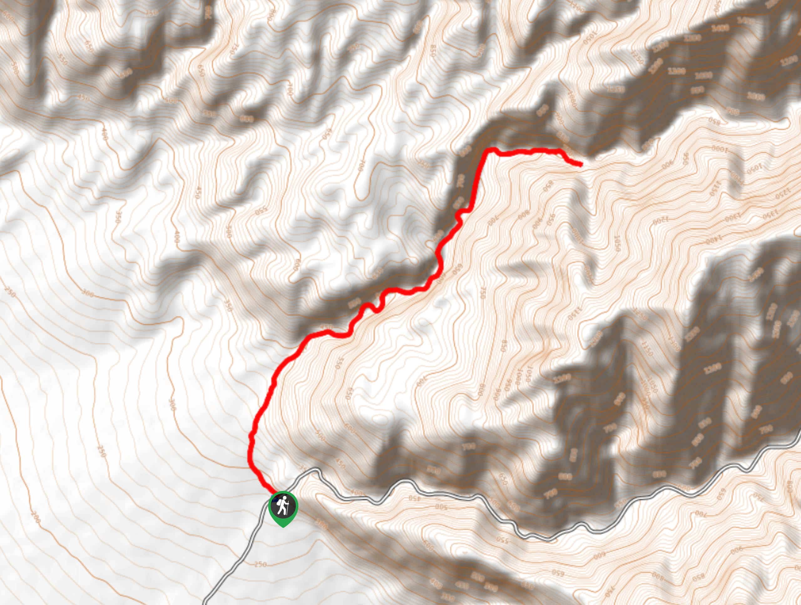 Fall Canyon Trail Map