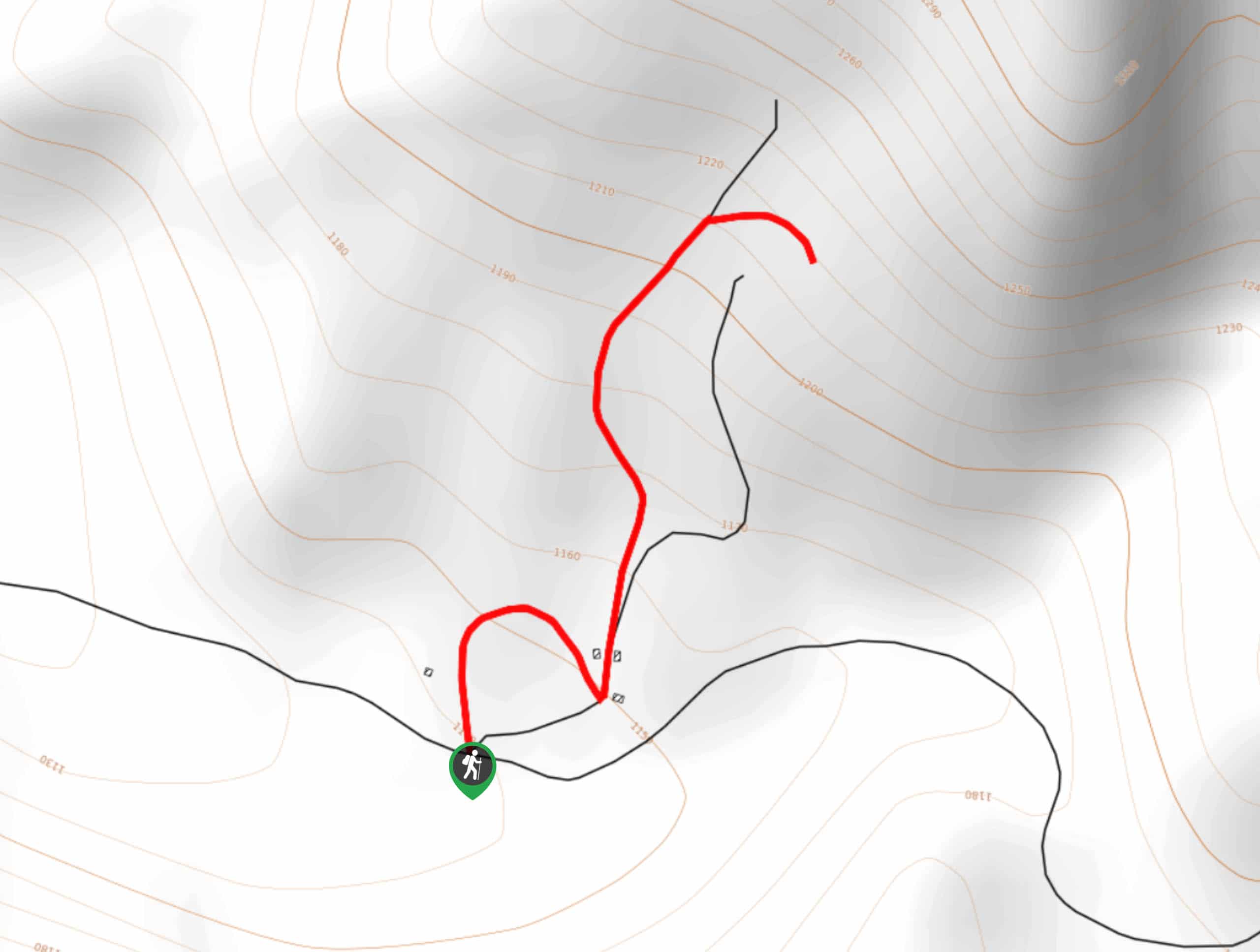 Inyo Mine Trail Map