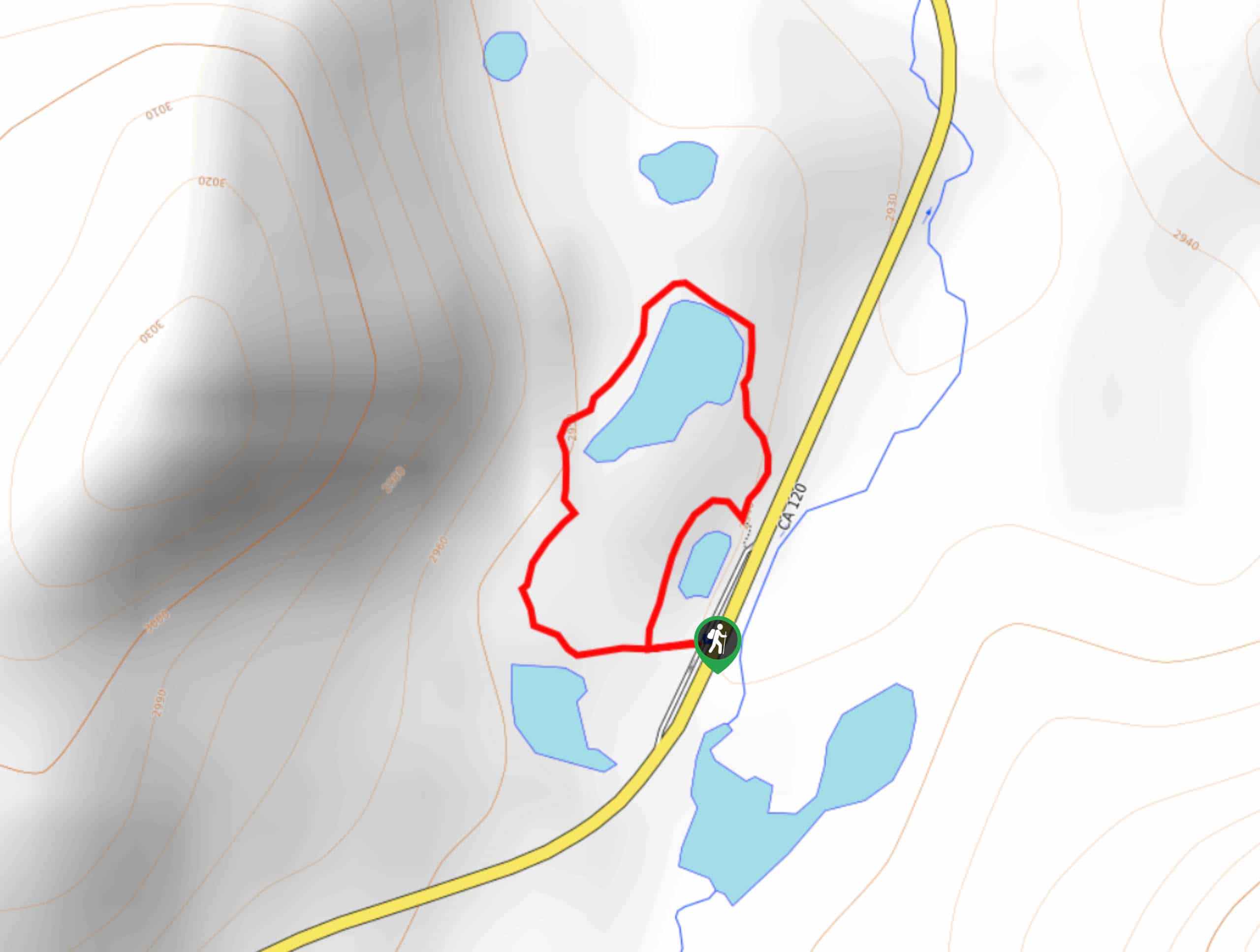 Nunatak Nature Trail Map