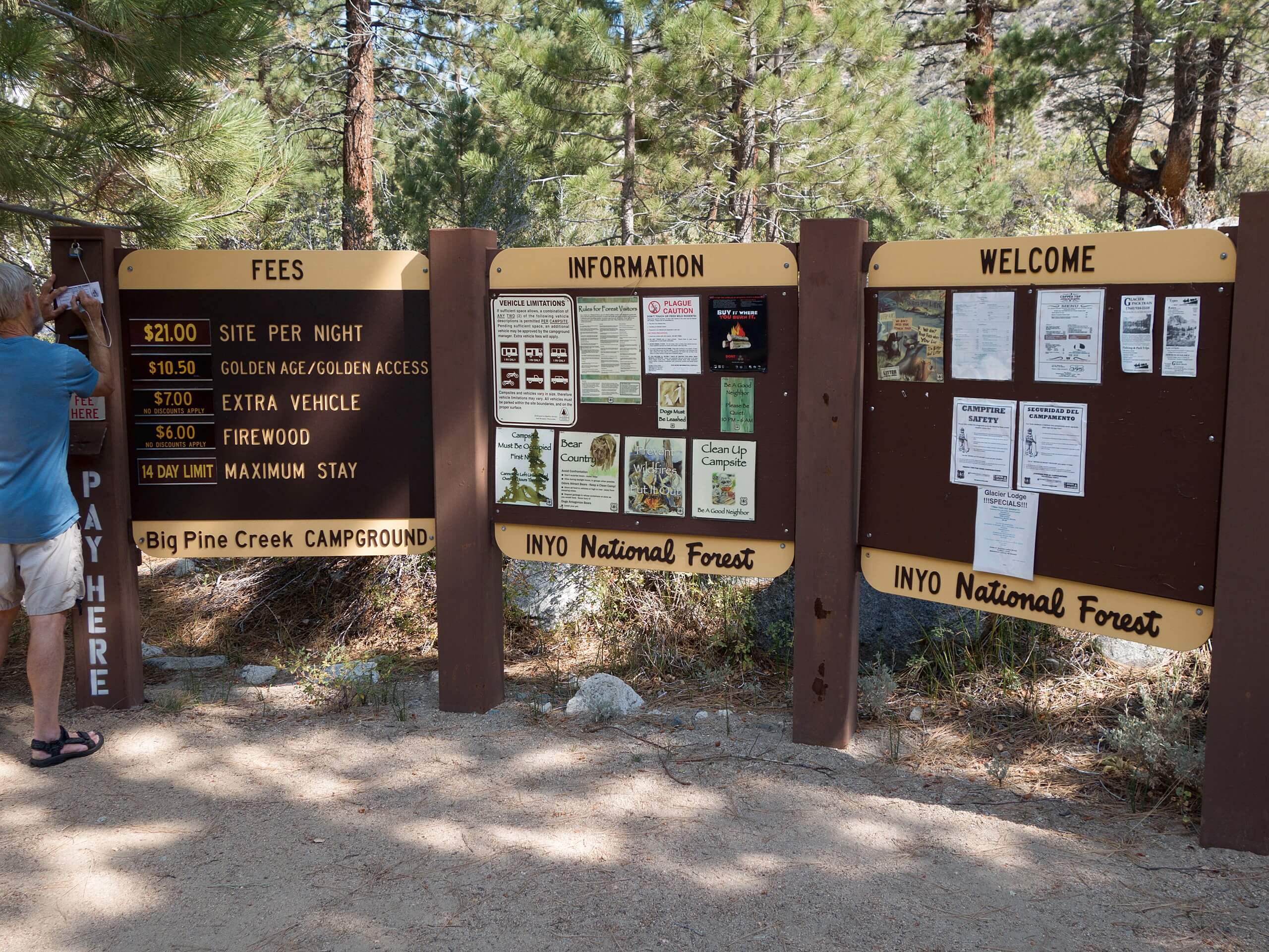Big Pine Creek Campground and Glacier Lodge Loop Trail