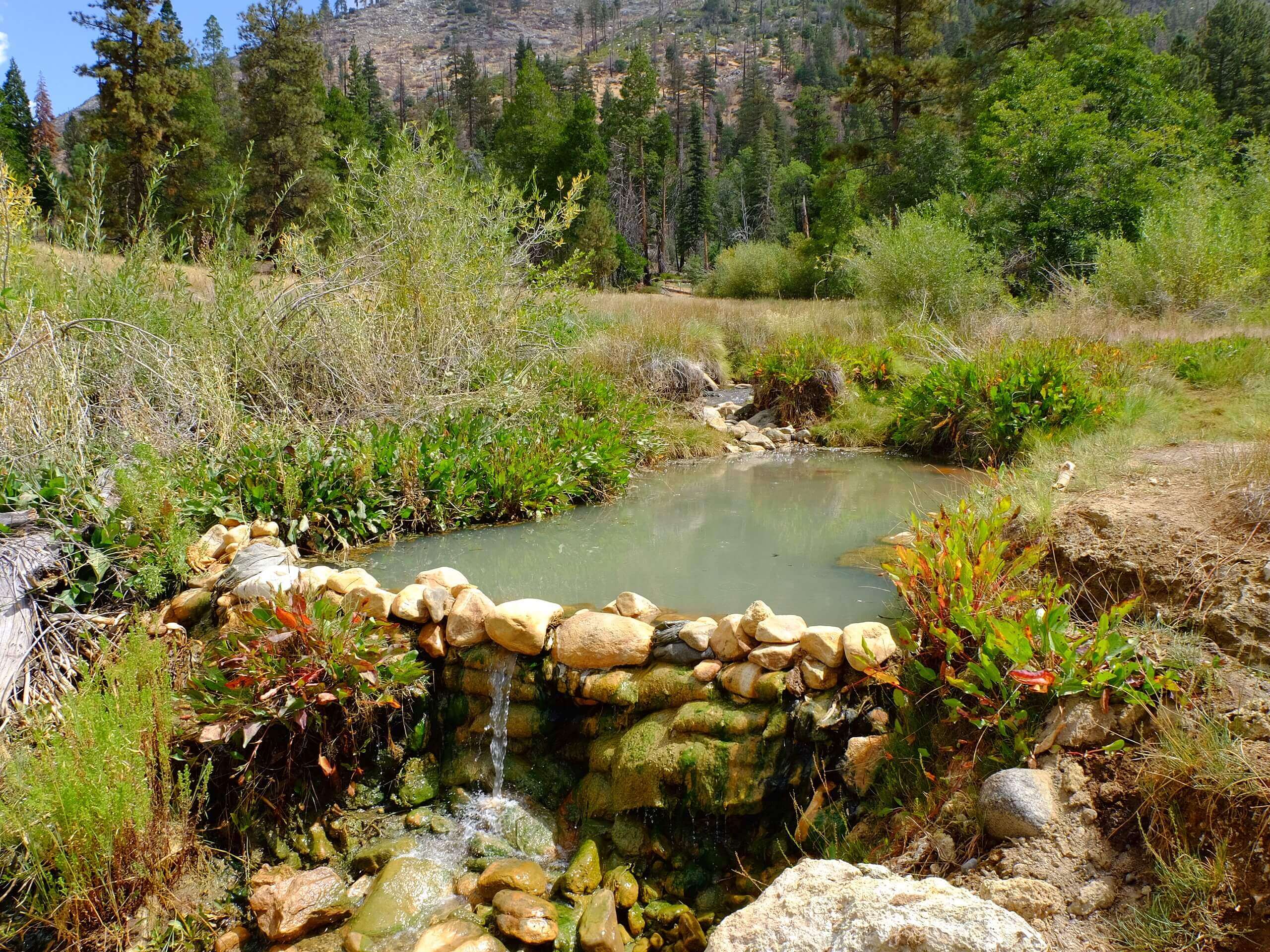 Jordan Hot Springs via Casa Vieja Trail