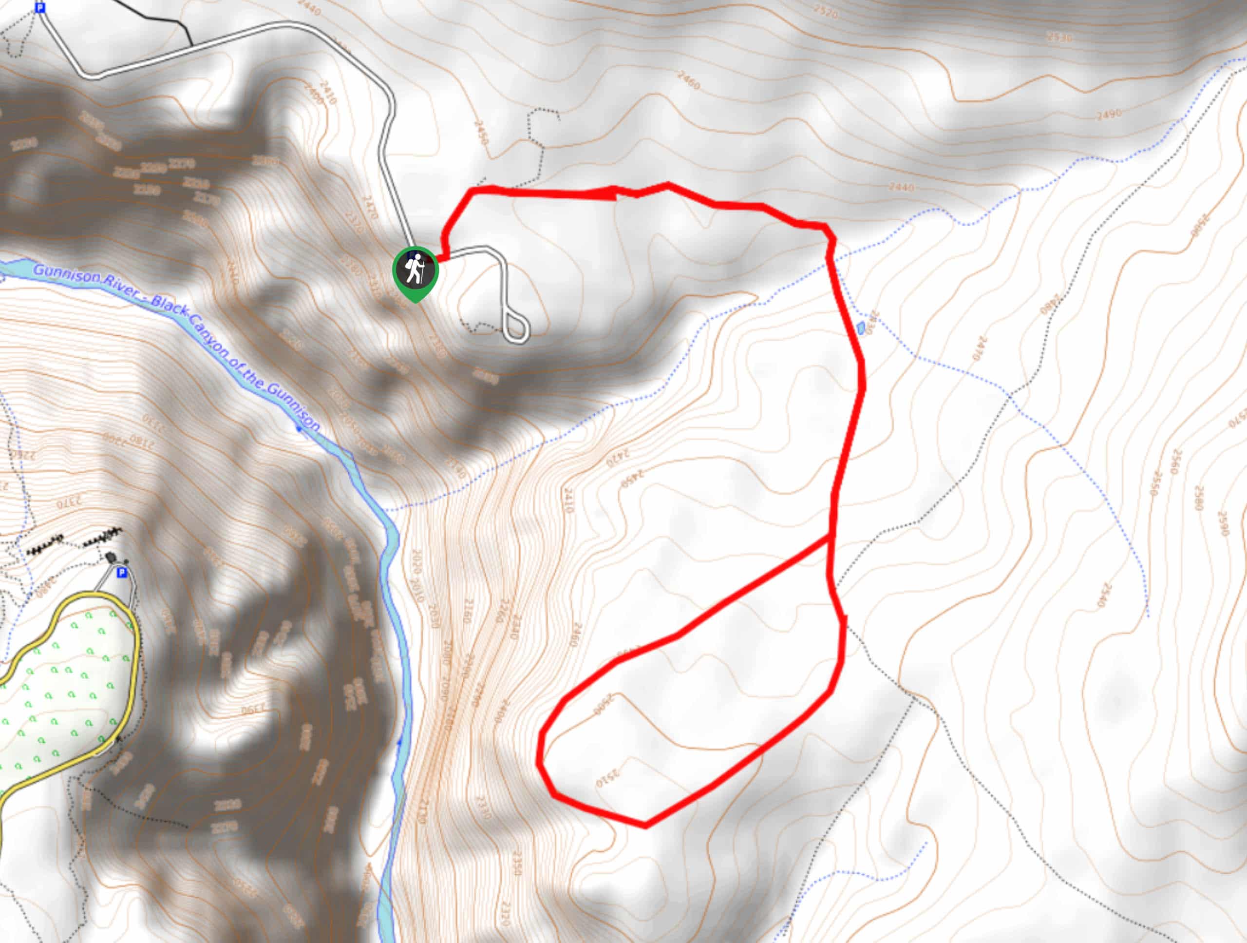 Deadhorse Loop Trail Map